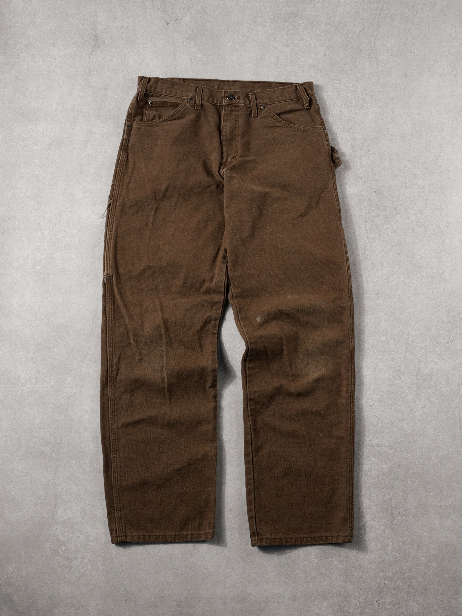 Vintage 90s Brown Dickies Carpenter Pants (32x31)