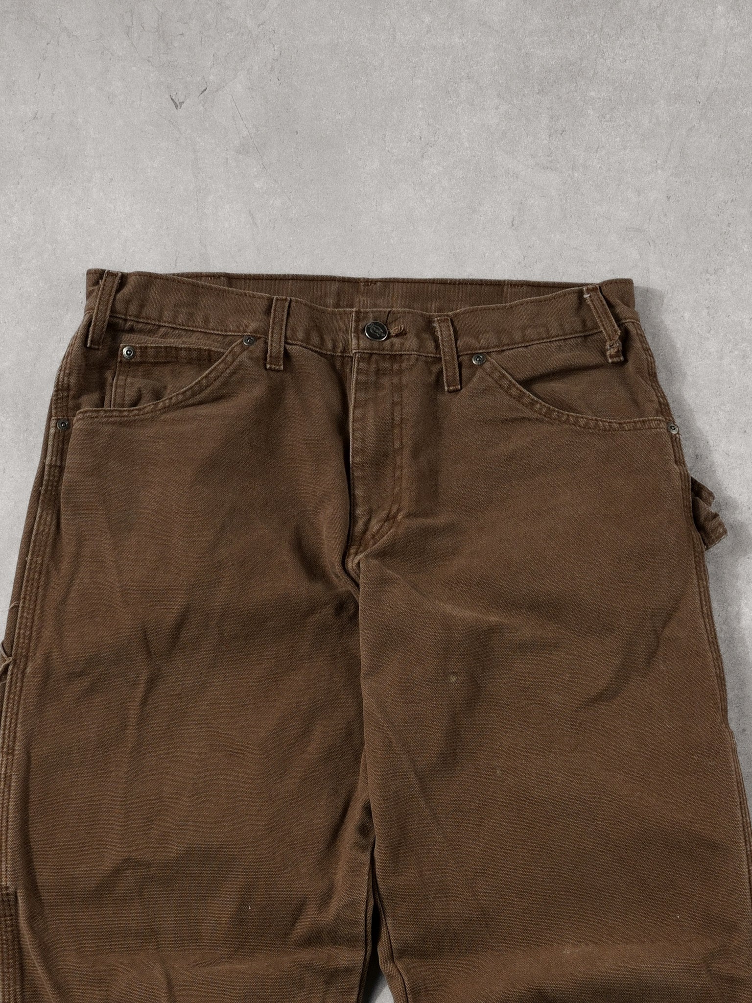 Vintage 90s Brown Dickies Carpenter Pants (32x31)