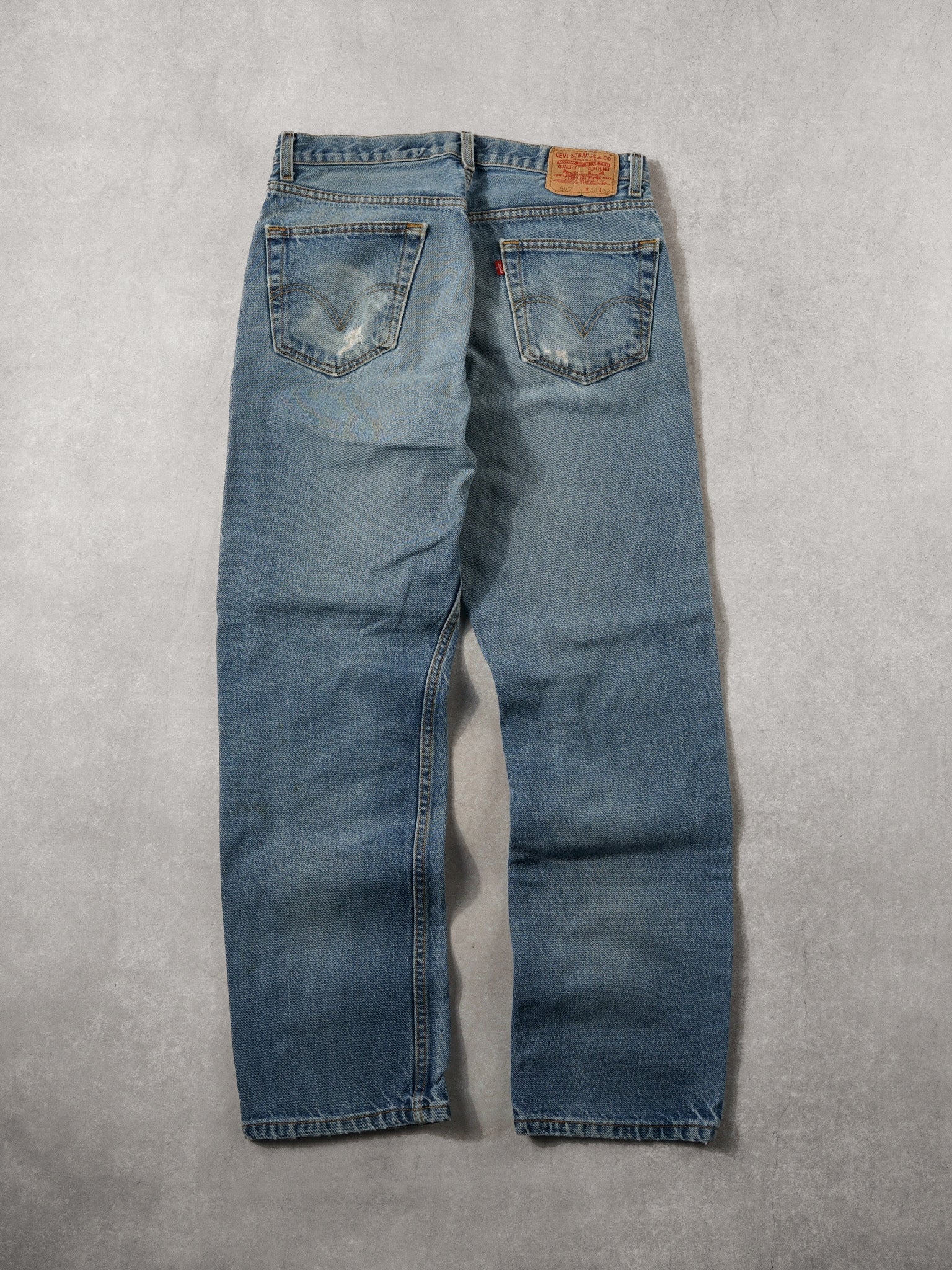 Vintage 90s Blue Levi's 505 Regluar Fit Denim Jeans (34x31)