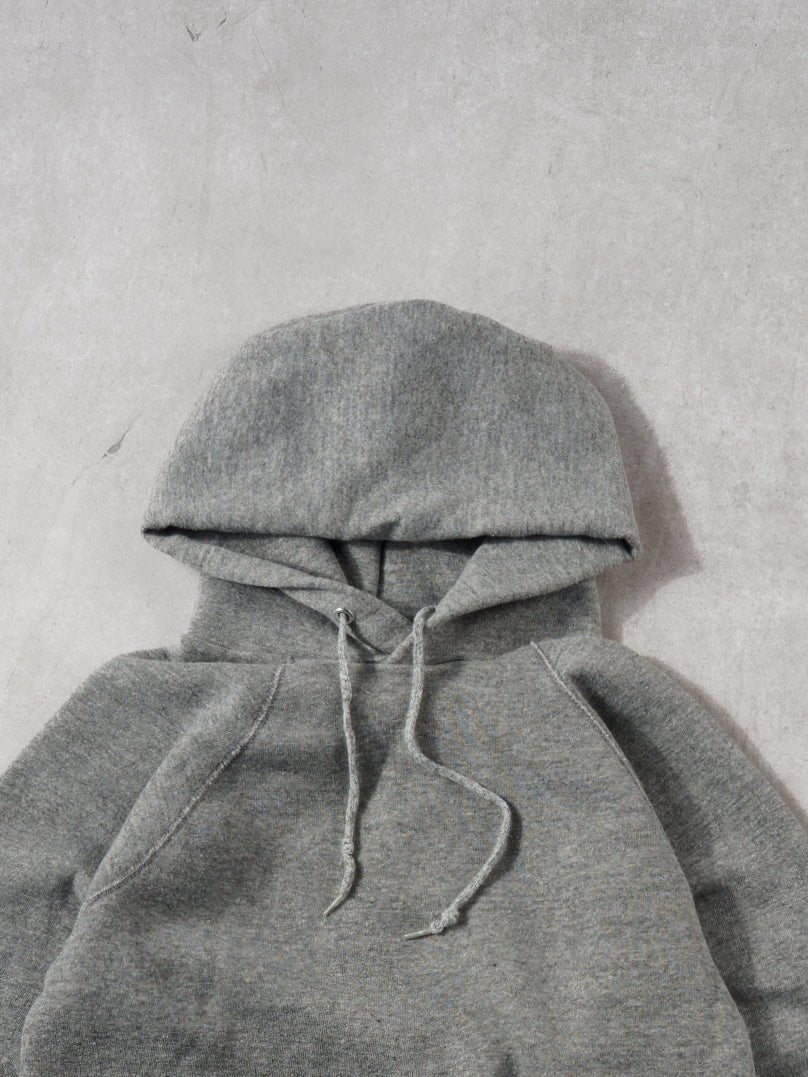 Vintage 70s Grey Blank Hoodie (S)