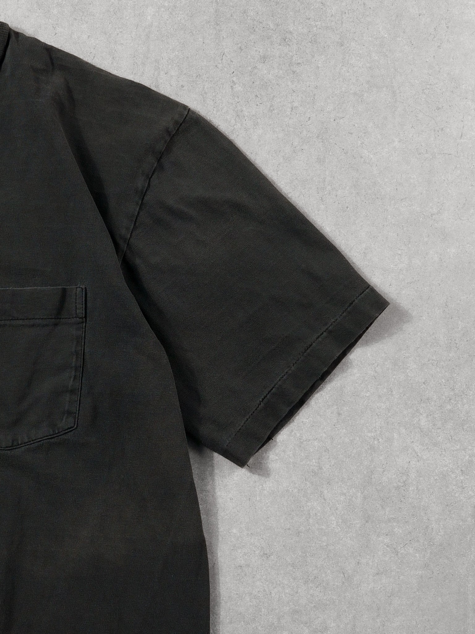 Vintage 90s Grey Single Stitched Gap Pocket Tee (M)