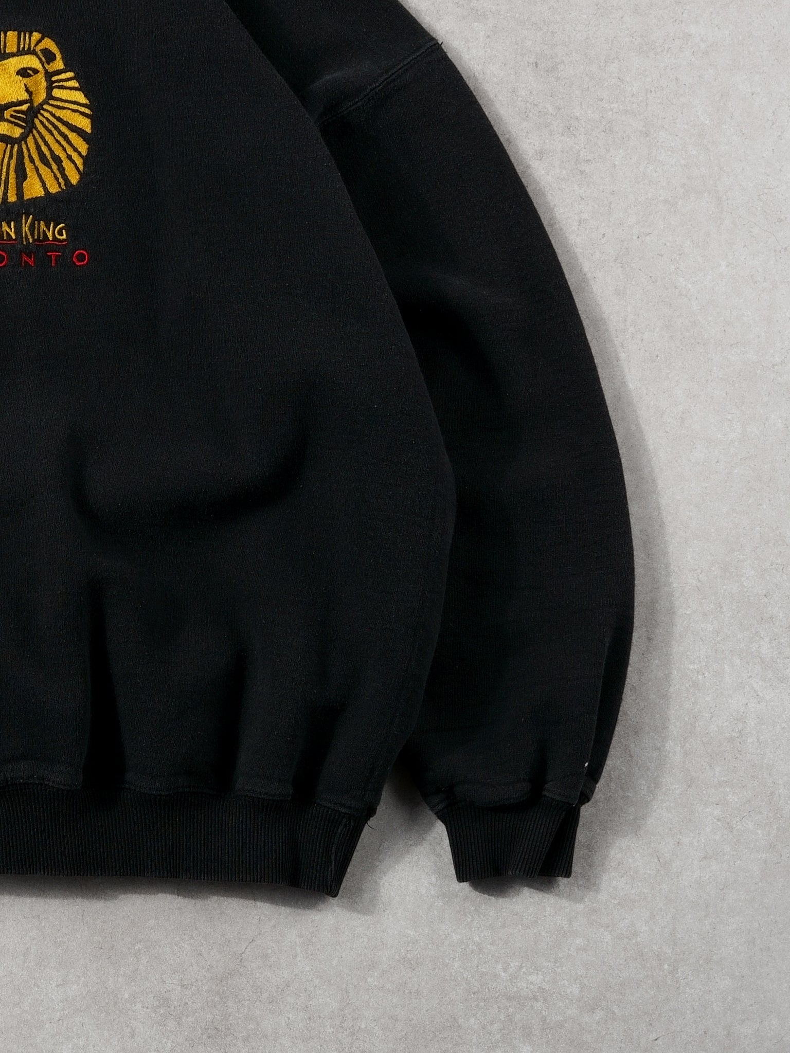 Vintage 90s Black The Lion King Toronto Disney Crewneck (M)