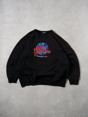 Vintage 90s Black Planet Hollywood Embroidered Washington DC Crewneck (L)