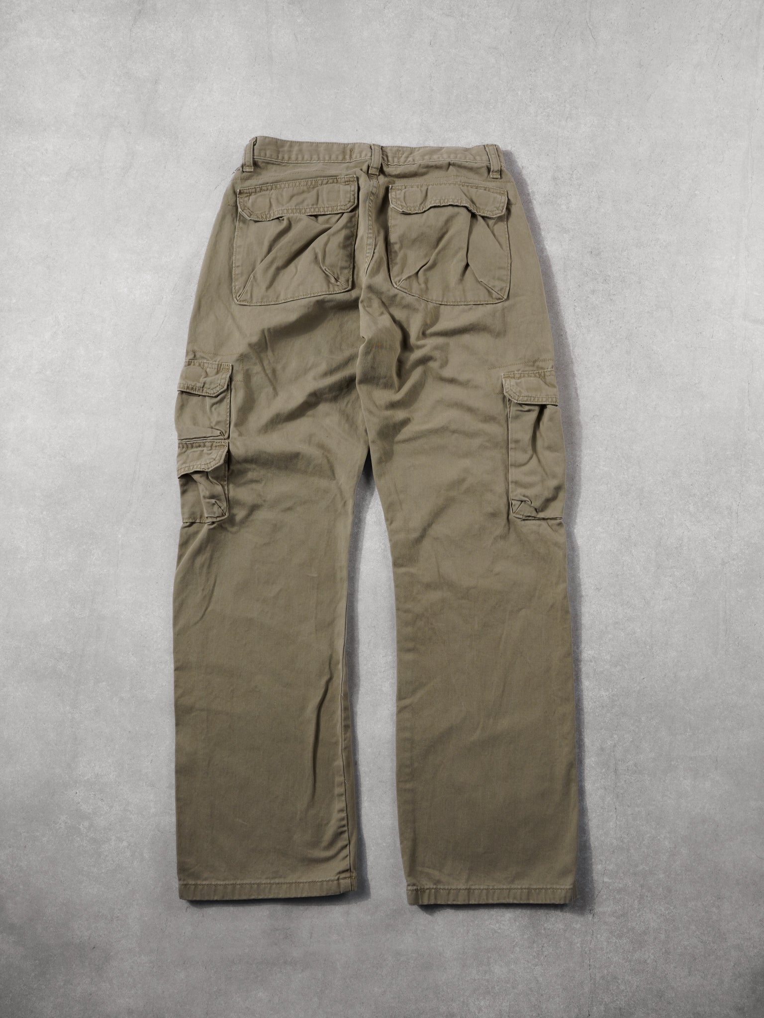 Vintage 90s Beige Wrangler Cargo Pants (30x30)