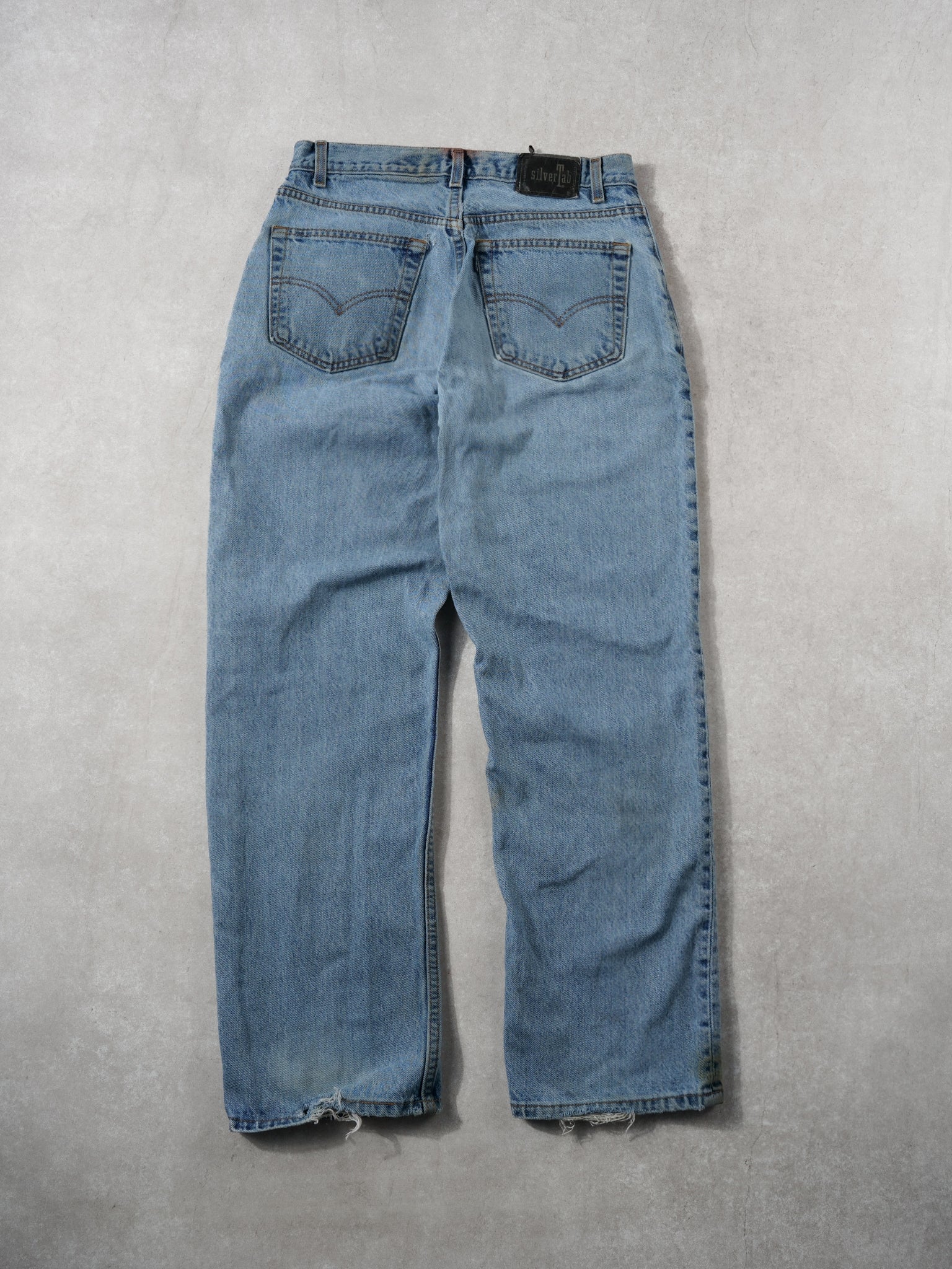 Vintage 90s Light Blue Silver Tab Levi's  Denim Jeans (30x31)
