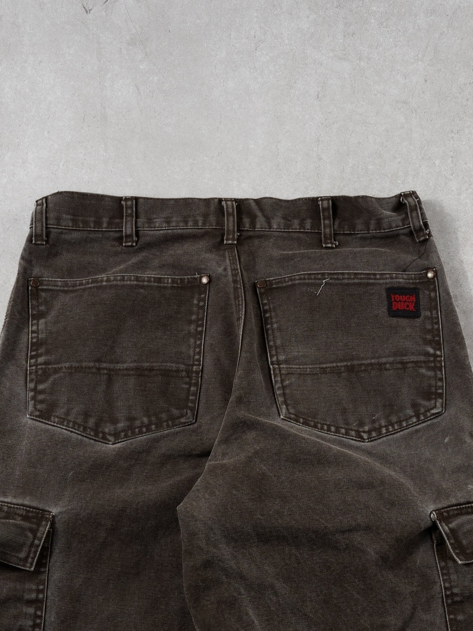 Vintage 90s Brown Tough Duck Workwear Cargo Pants (32x33)