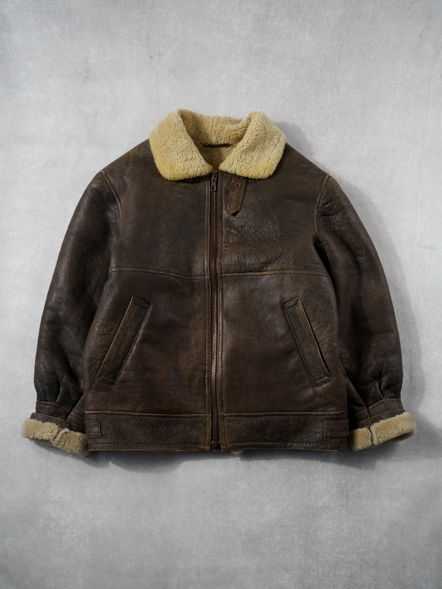 Vintage 70s Brown Sherling By Brando Jacket (XL)