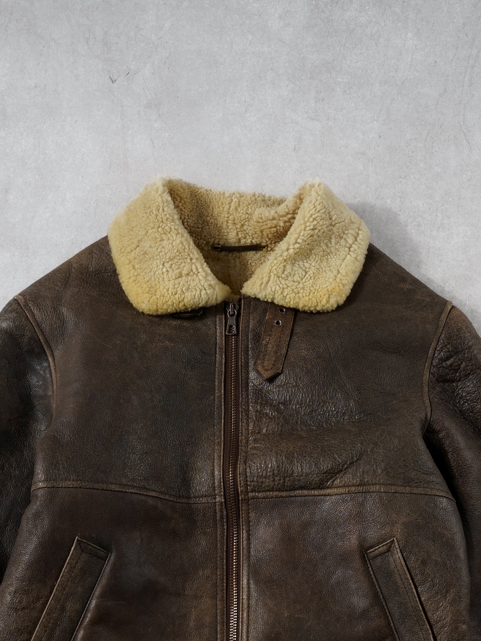 Vintage 70s Brown Sherling By Brando Jacket (XL)