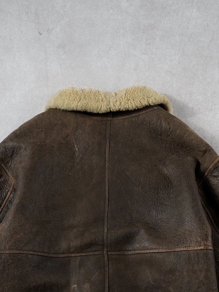 Vintage 70s Brown Sherling By Brando Jacket (XL)