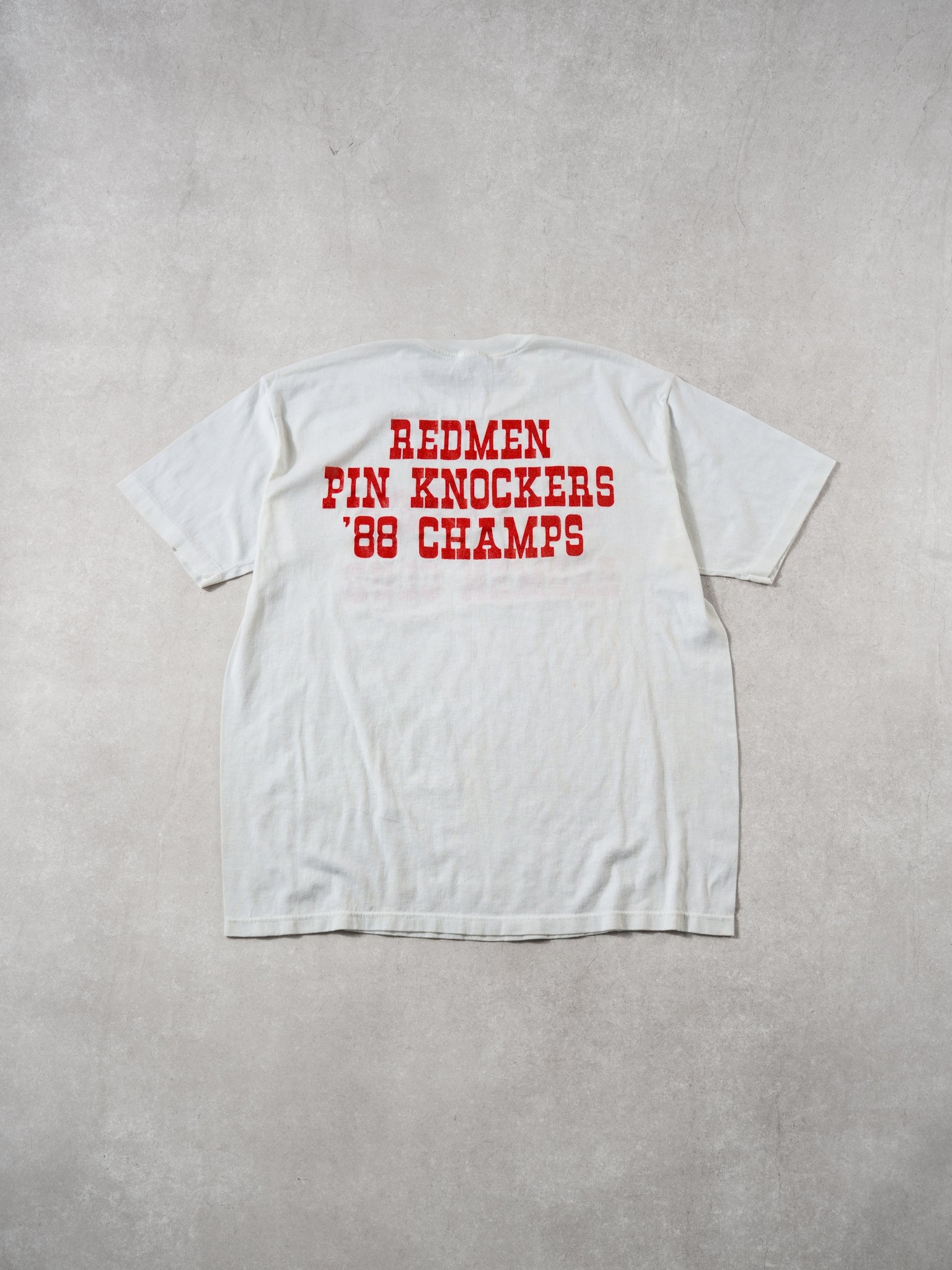 Vintage 80s St Peter Redmen Club Single Stitched Tee (M)
