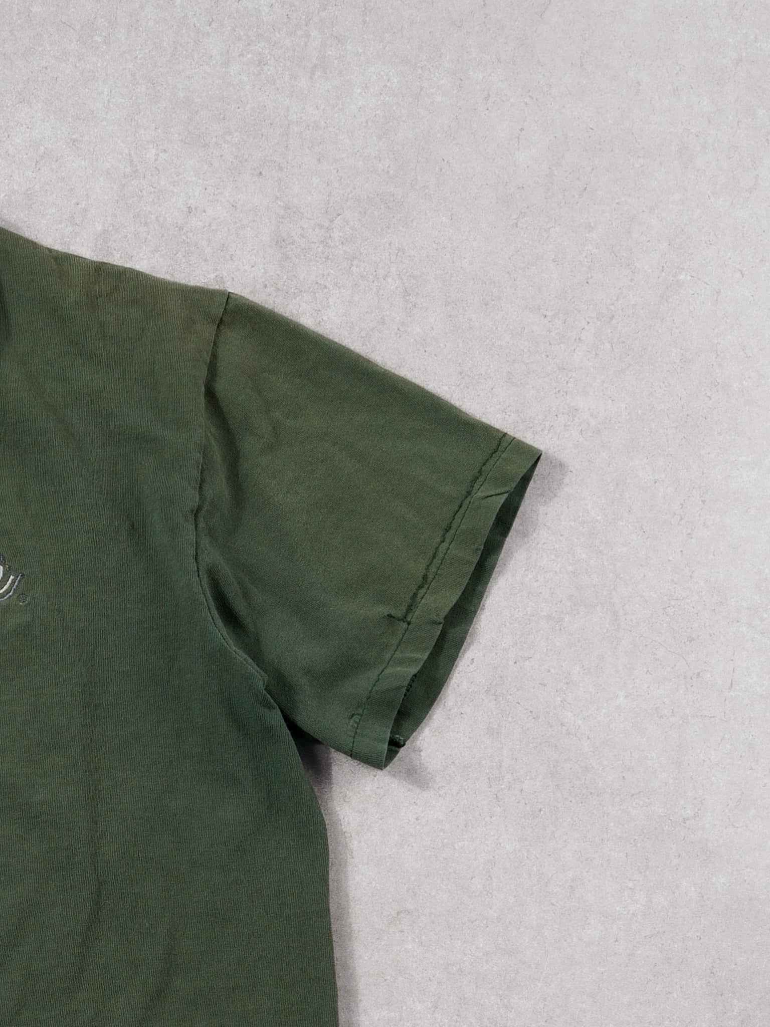 Vintage 00' Washed Pine Green Michigan Spartans NCAA Final 4 Champions Tee (M)