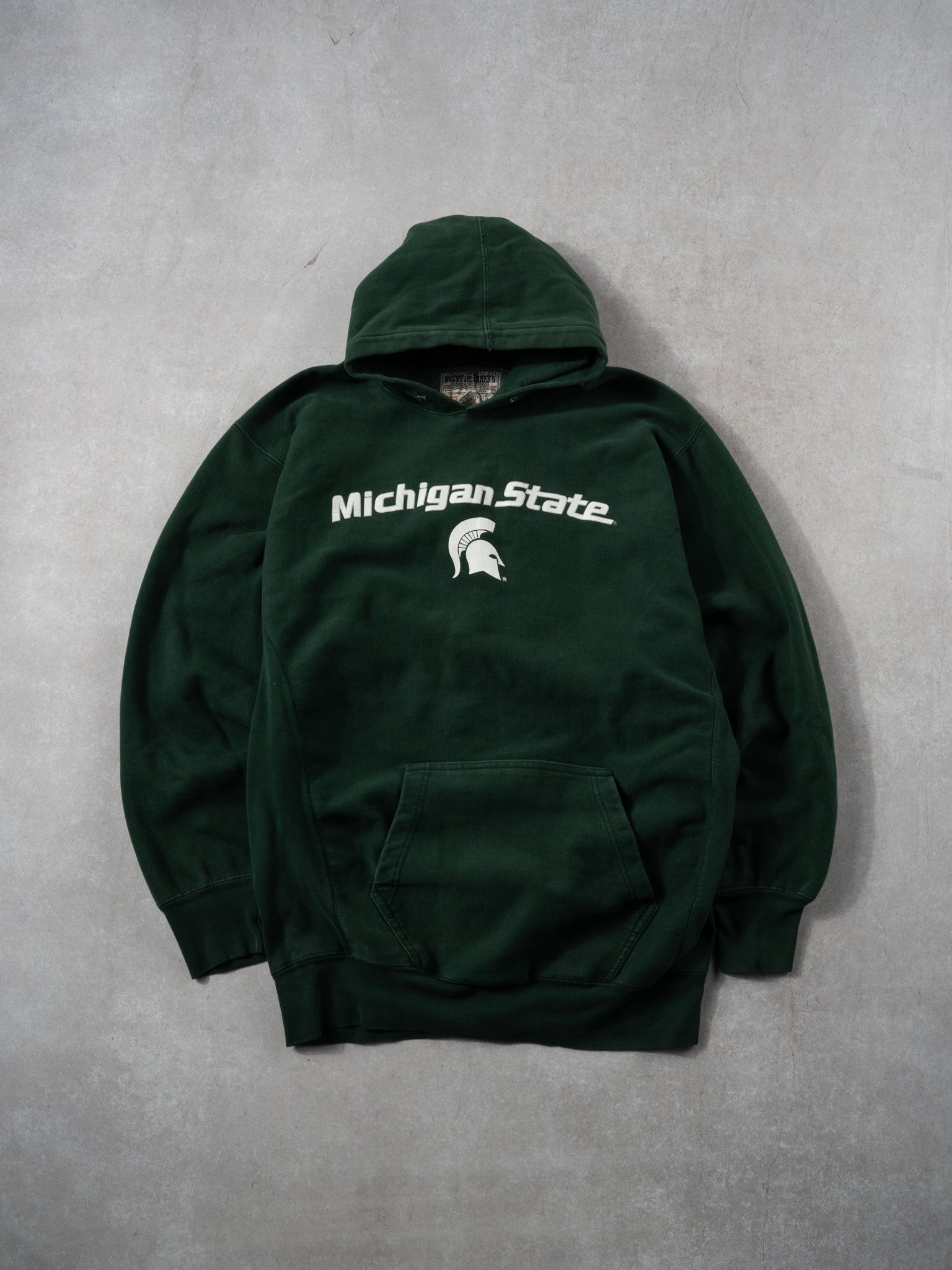 Vintage Y2K Pine Green Michigan State Hoodie (M/L)