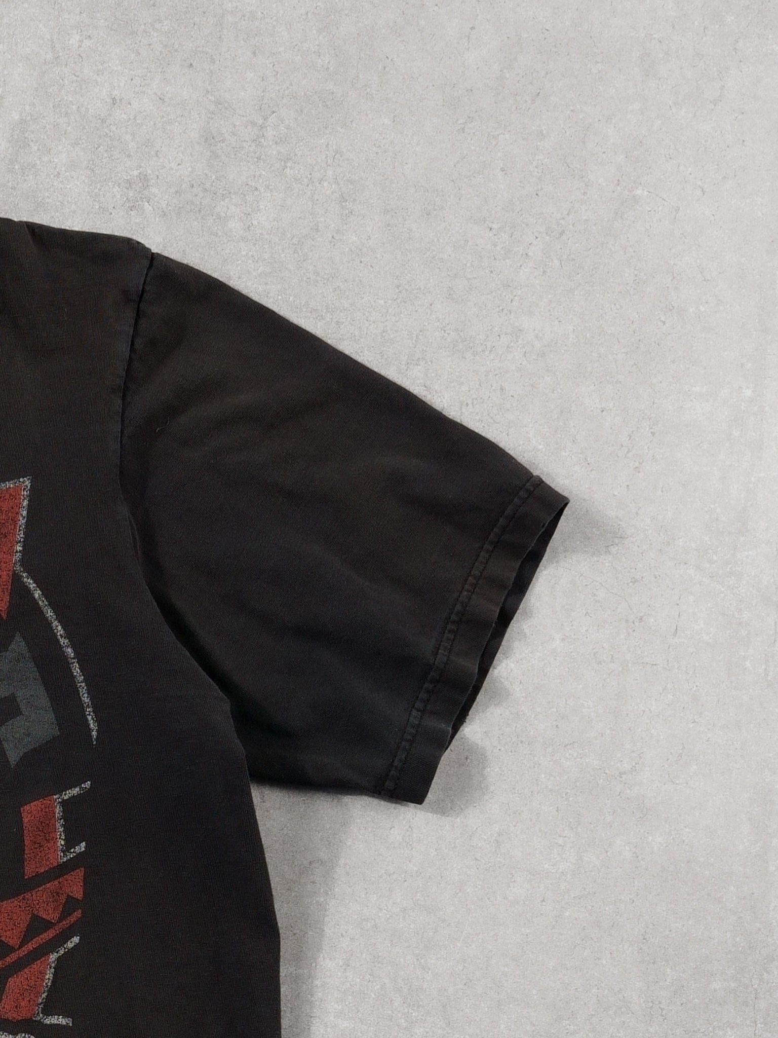 Vintage Y2k Faded Grey Raptors Adidas Graphic Tee (M)
