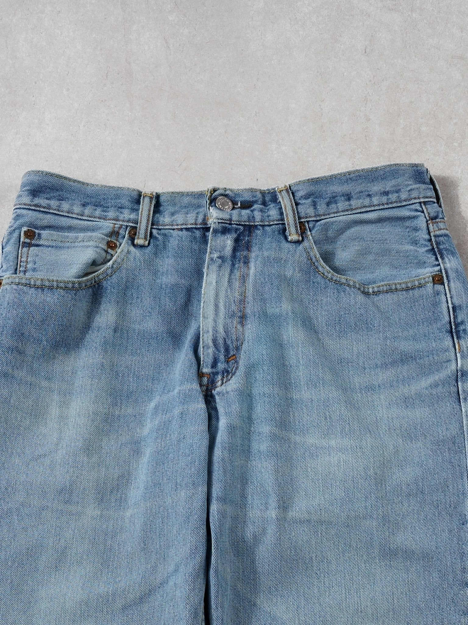 Vintage Y2k Light Blue Levi's 550 Denim Jeans (30x30)