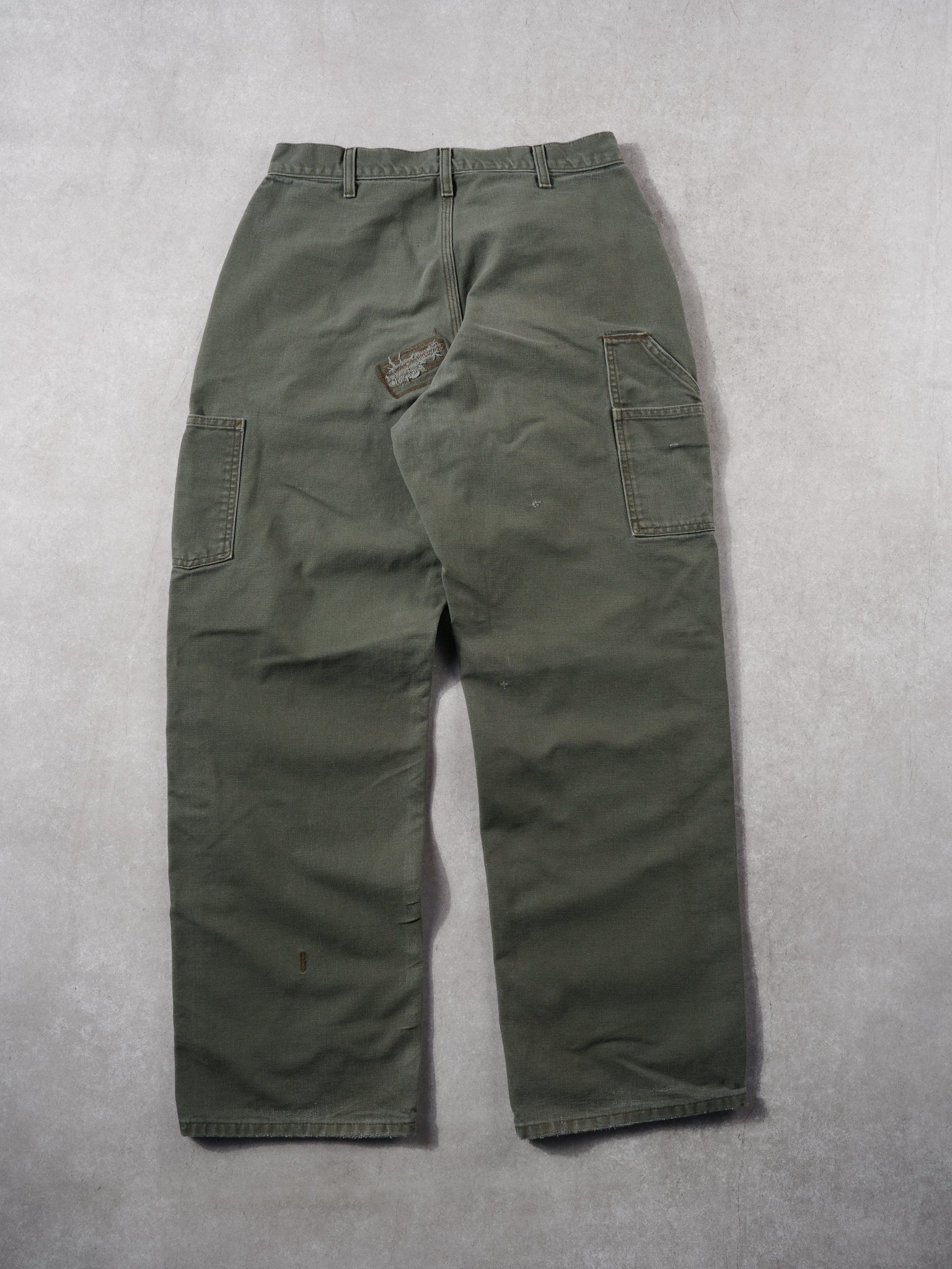 Vintage 90s Juniper Green Carhartt Carpenter Pants (30x31)