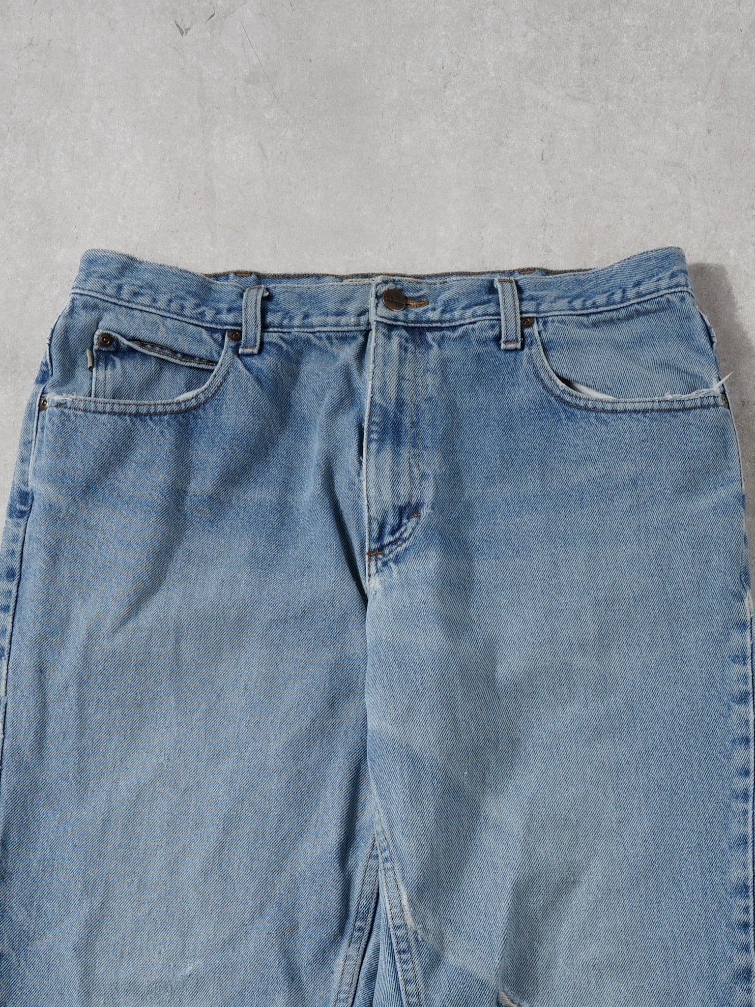 Vintage 90s Light Blue LL Bean Classic Fit Denim Jeans (32x29)