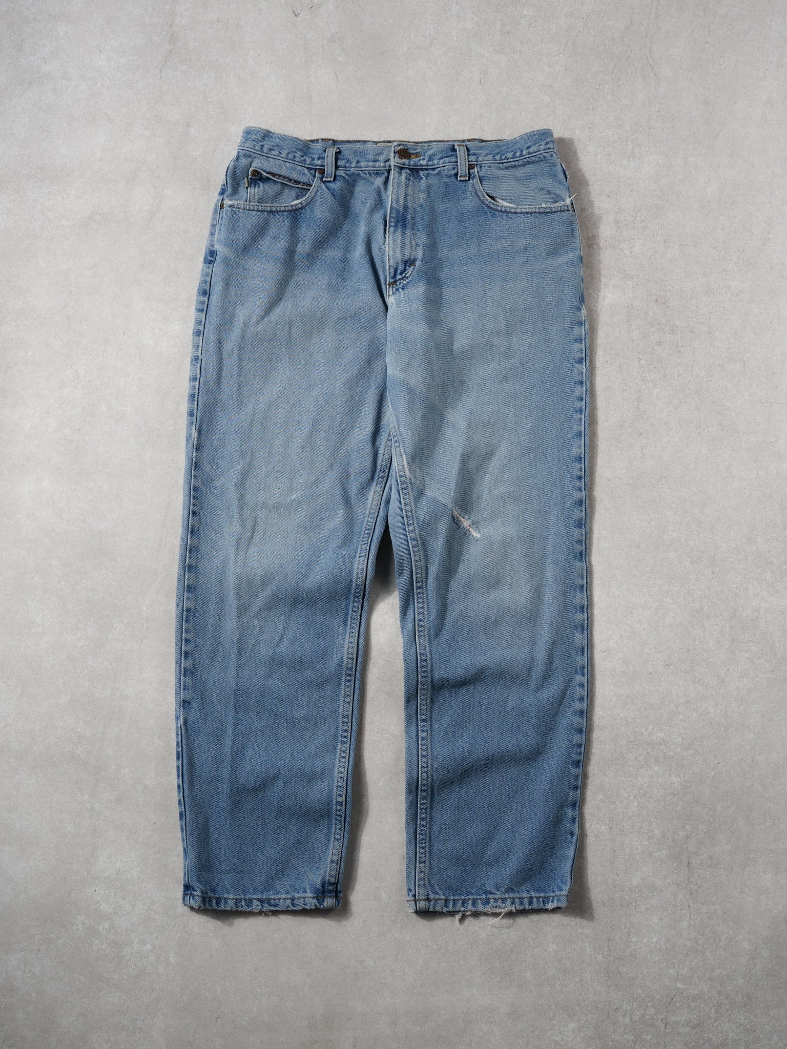 Vintage 90s Light Blue LL Bean Classic Fit Denim Jeans (32x29)
