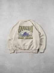 Vintage 90s Beige Canadian Marshland Crewneck (M)