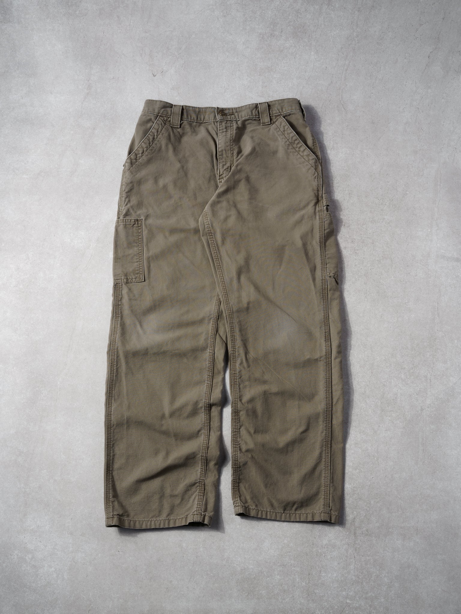 Vintage Washed Brown Carhartt Carpenter Pants (30x30)