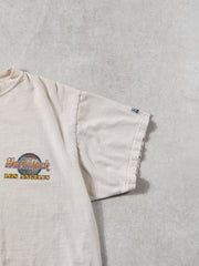 Vintage 90s Cream Hard Rock Cafe California Graphic Tee (S)