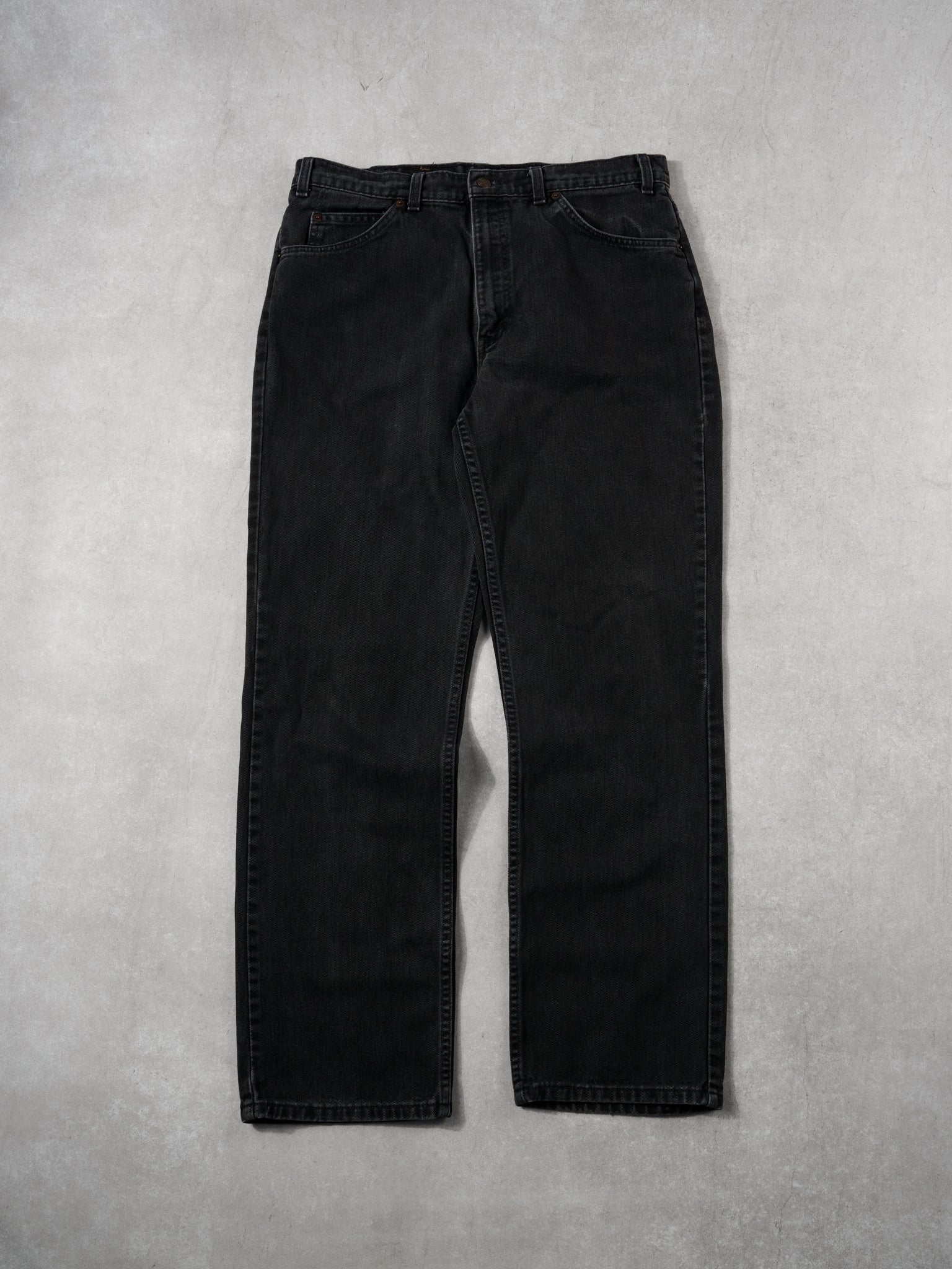 Vintage 80s Black Levi Denim Jeans (34 x 31)