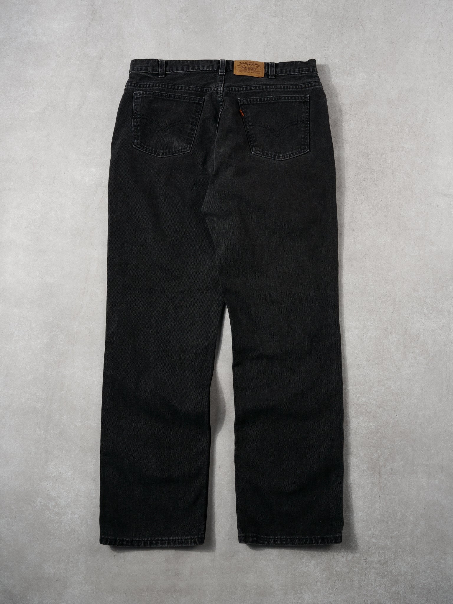 Vintage 80s Black Levi Denim Jeans (34 x 31)