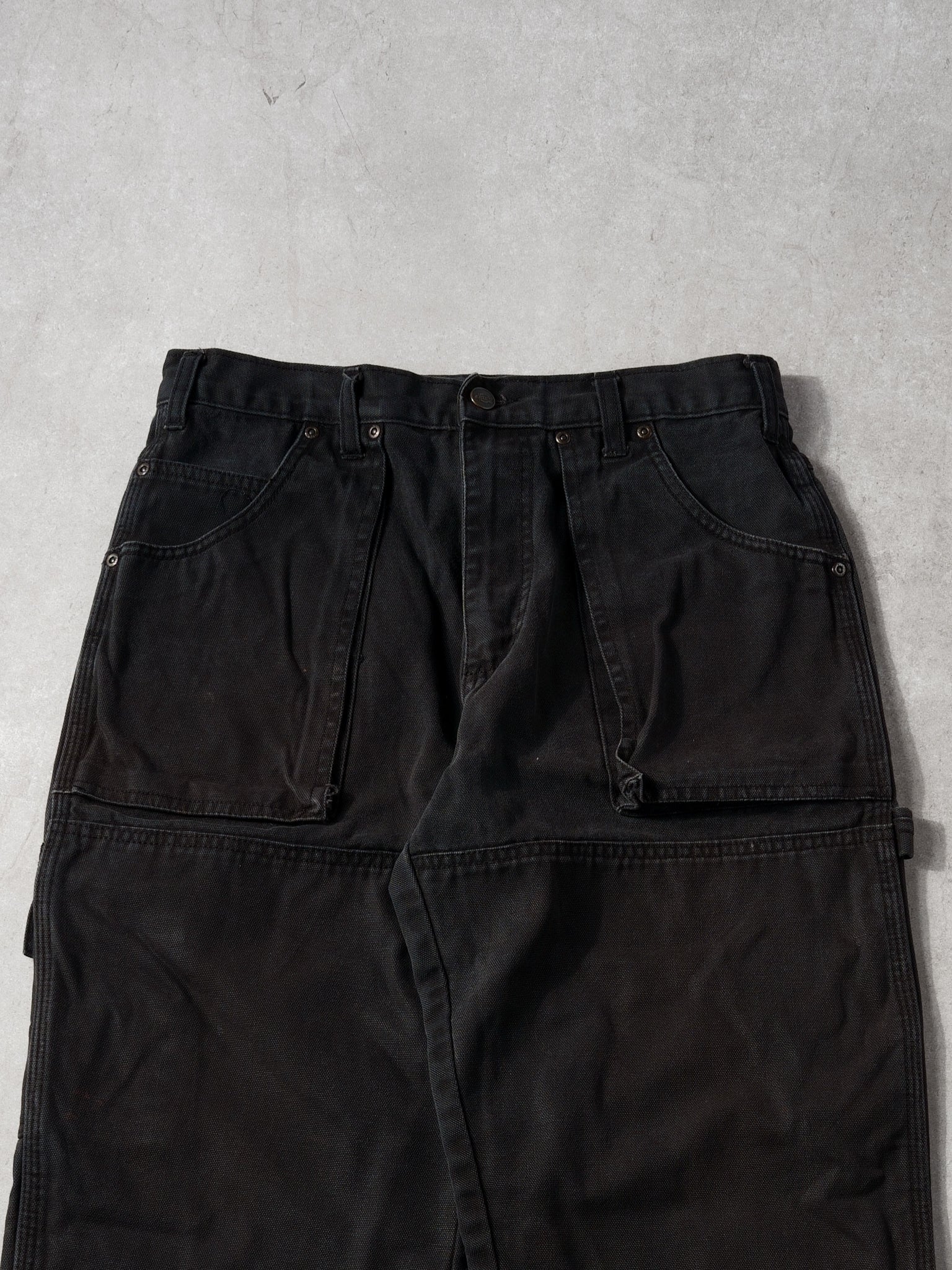 Vintage Black Dickies Double Knee Carpenter Pants (30x32)