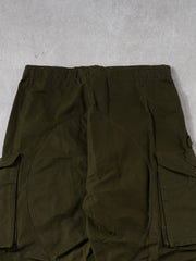 Vintage 70s Green Army Parachute Pant (28~34x31)