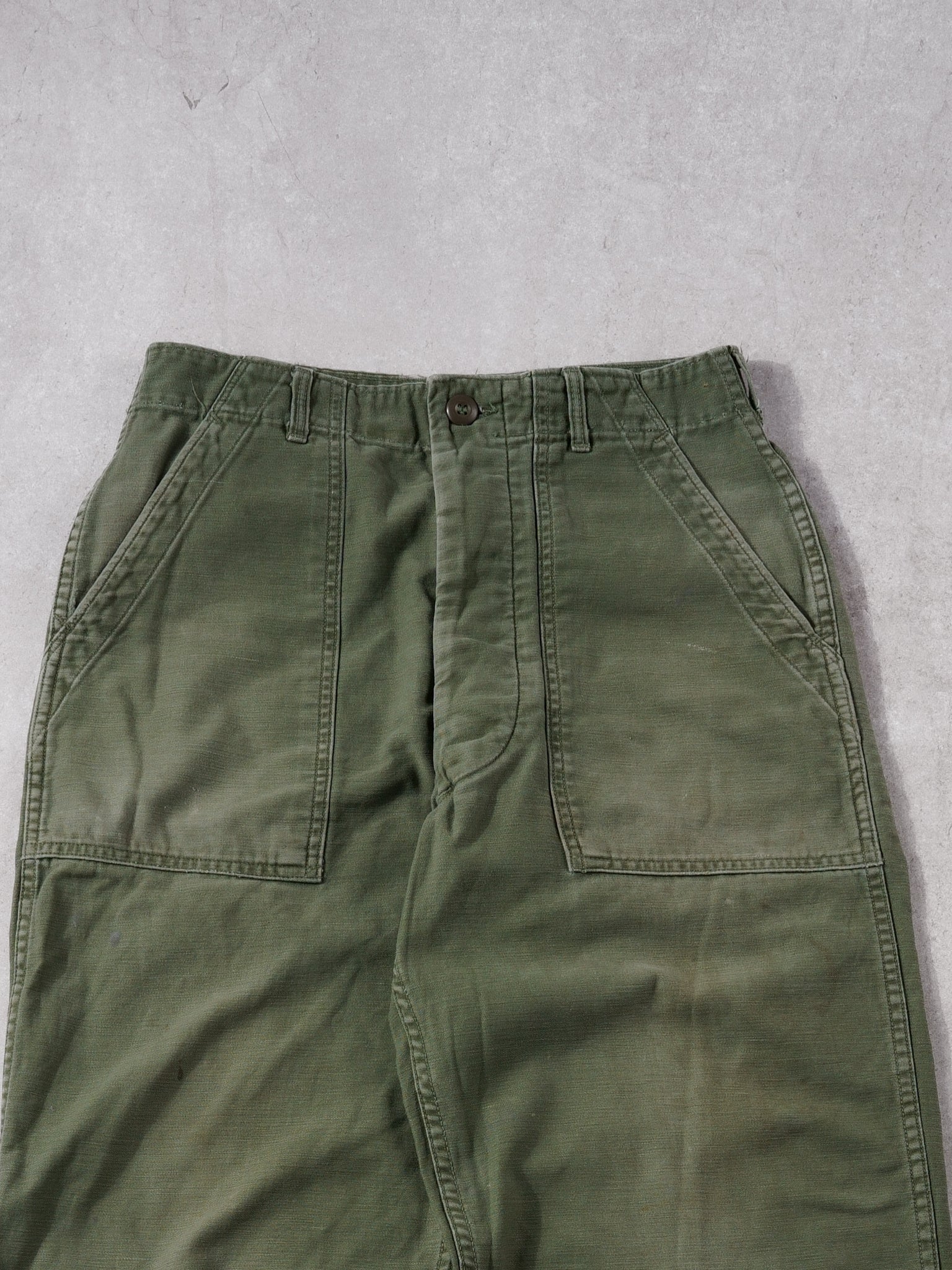 Vintage 70 Green Army OG 107 Pants (28x29)