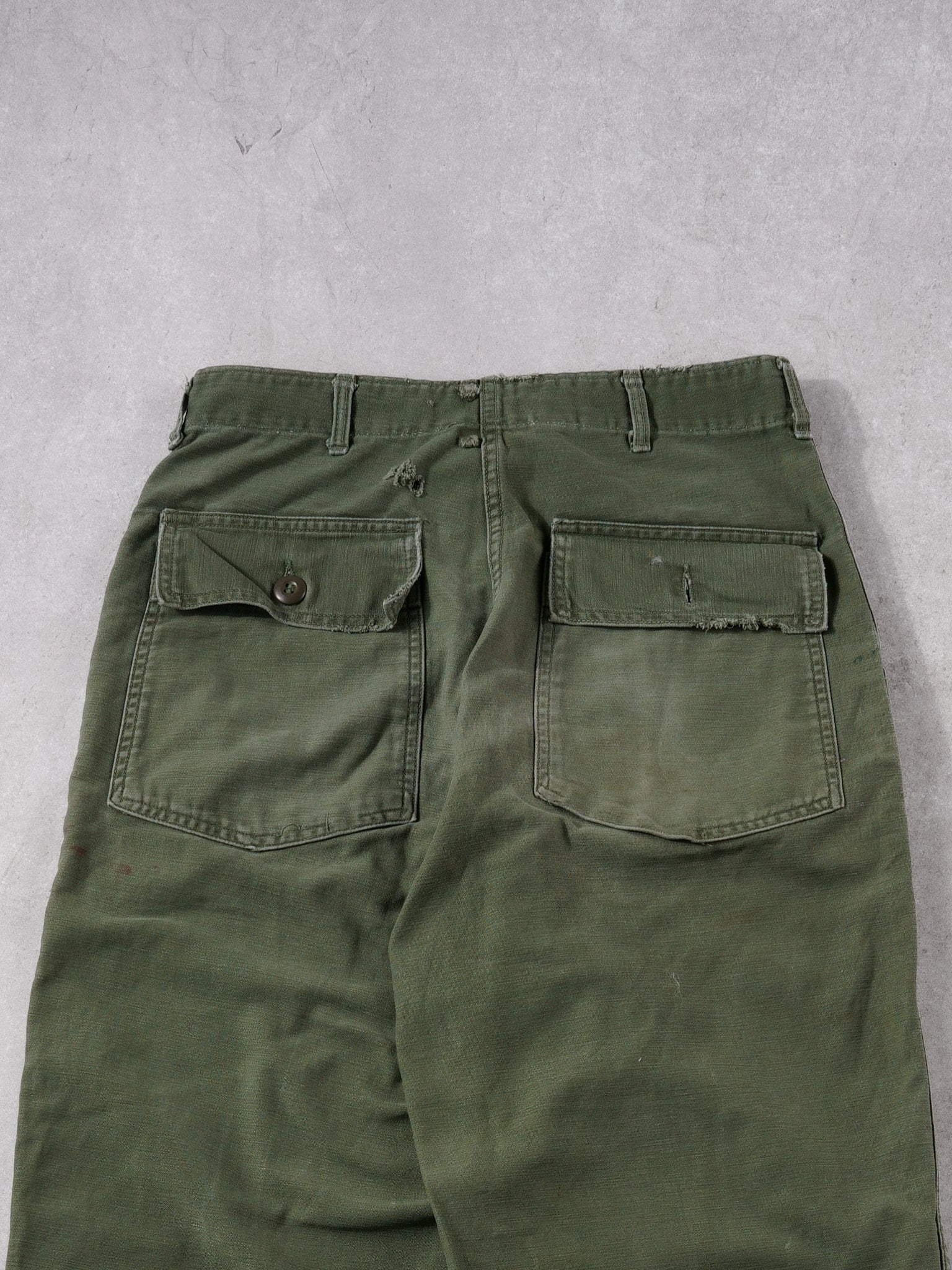 Vintage 70 Green Army OG 107 Pants (28x29)