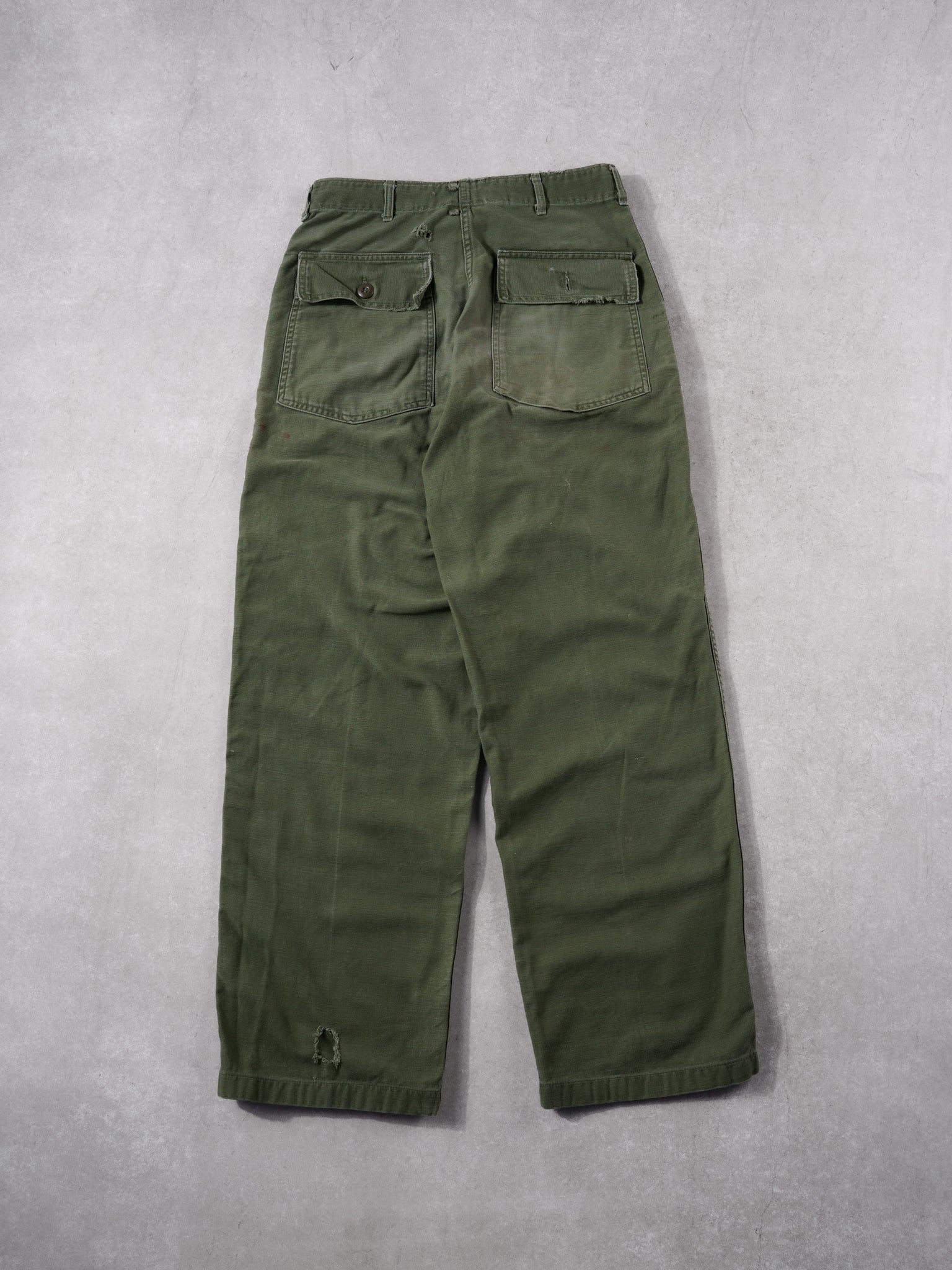 Vintage 70 Green Army OG 107 Pants (28x29)