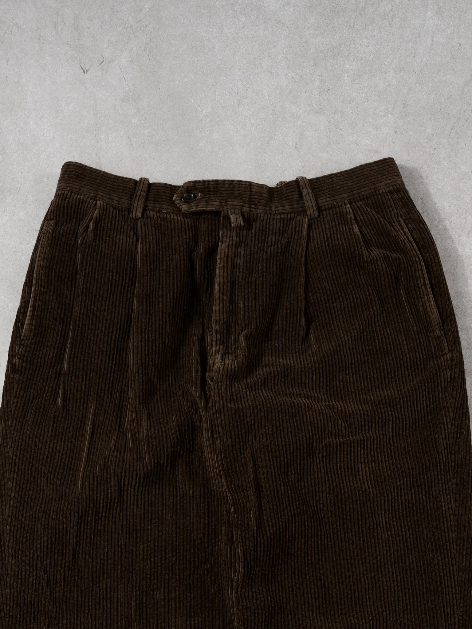 Vintage 70s Brown Tommy Hilfiger Corduroy Pants (30x31)