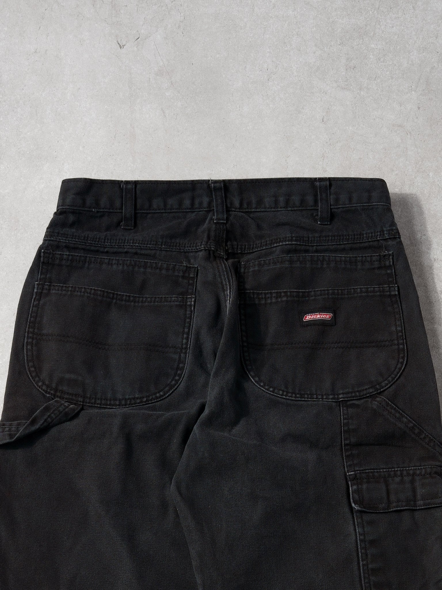 Vintage Black Dickies Double Knee Carpenter Pants (30x32)
