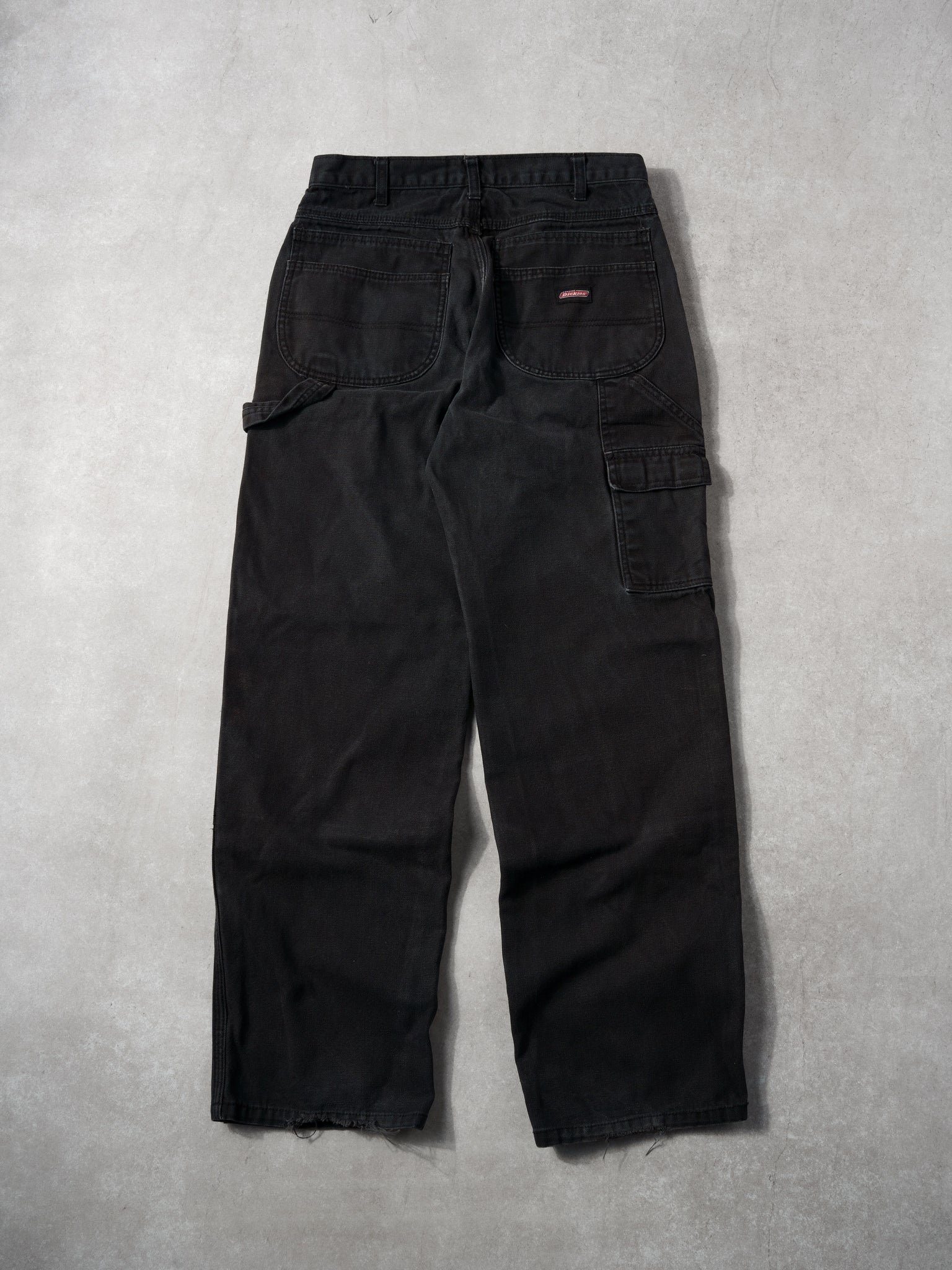 Vintage Black Dickies Double Knee Carpenter Pants (30x32)
