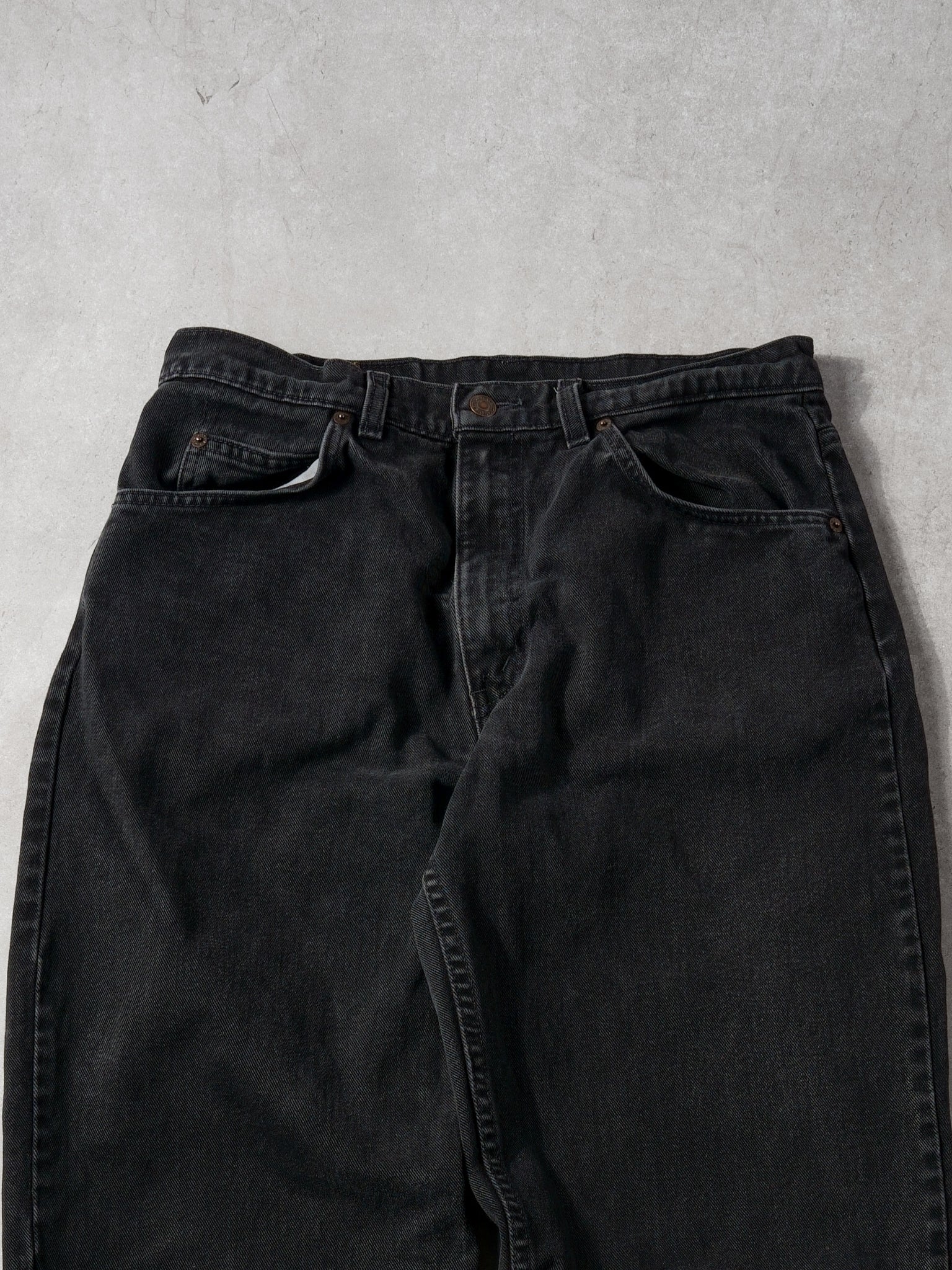 Vintage 70s Black Levi's Denim Pants (32x32)