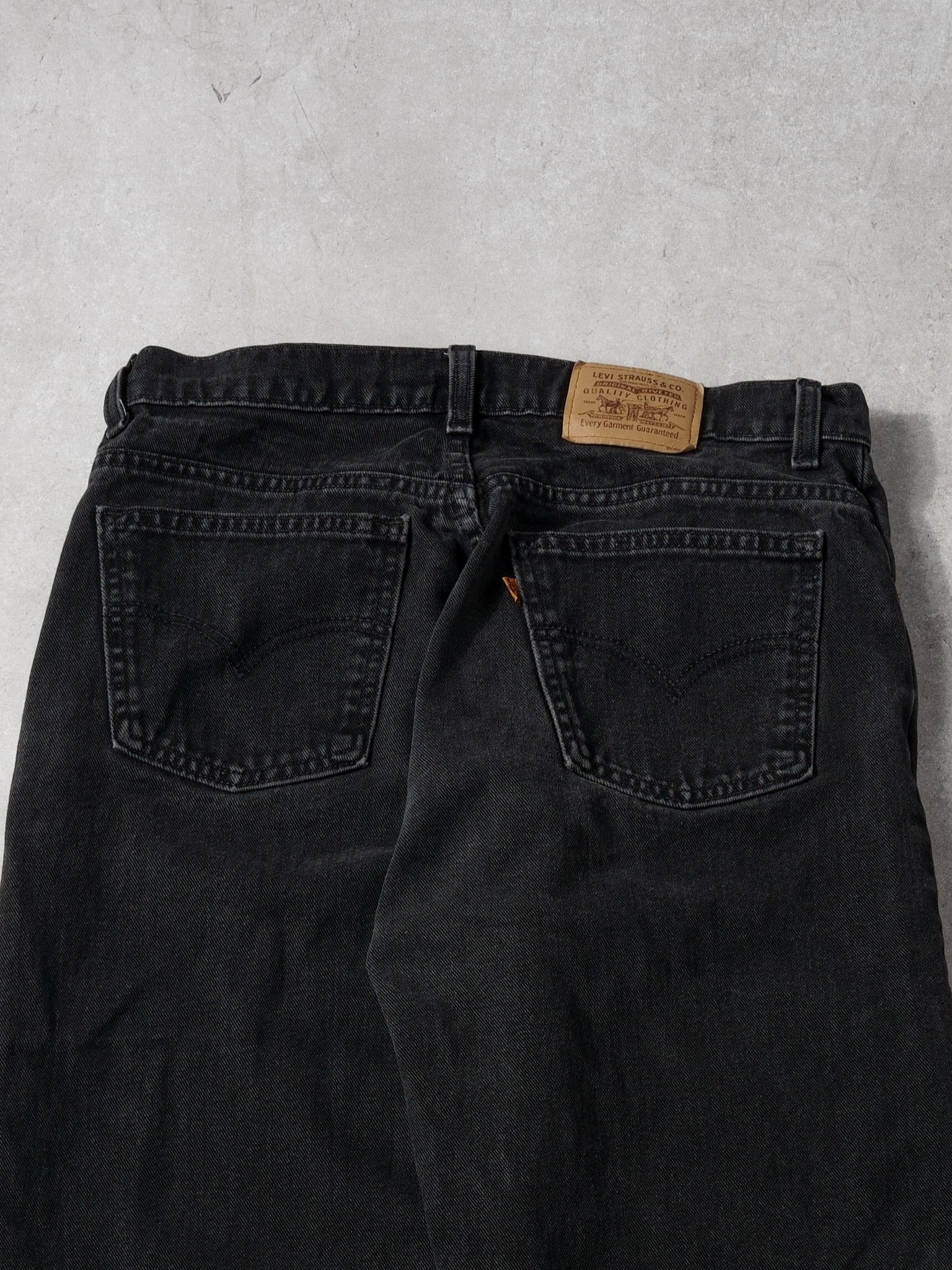 Vintage 70s Black Levi's Denim Pants (32x32)