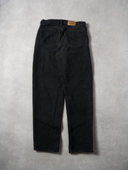 Vintage 70s Black Levi's Denim Pants (32x32)