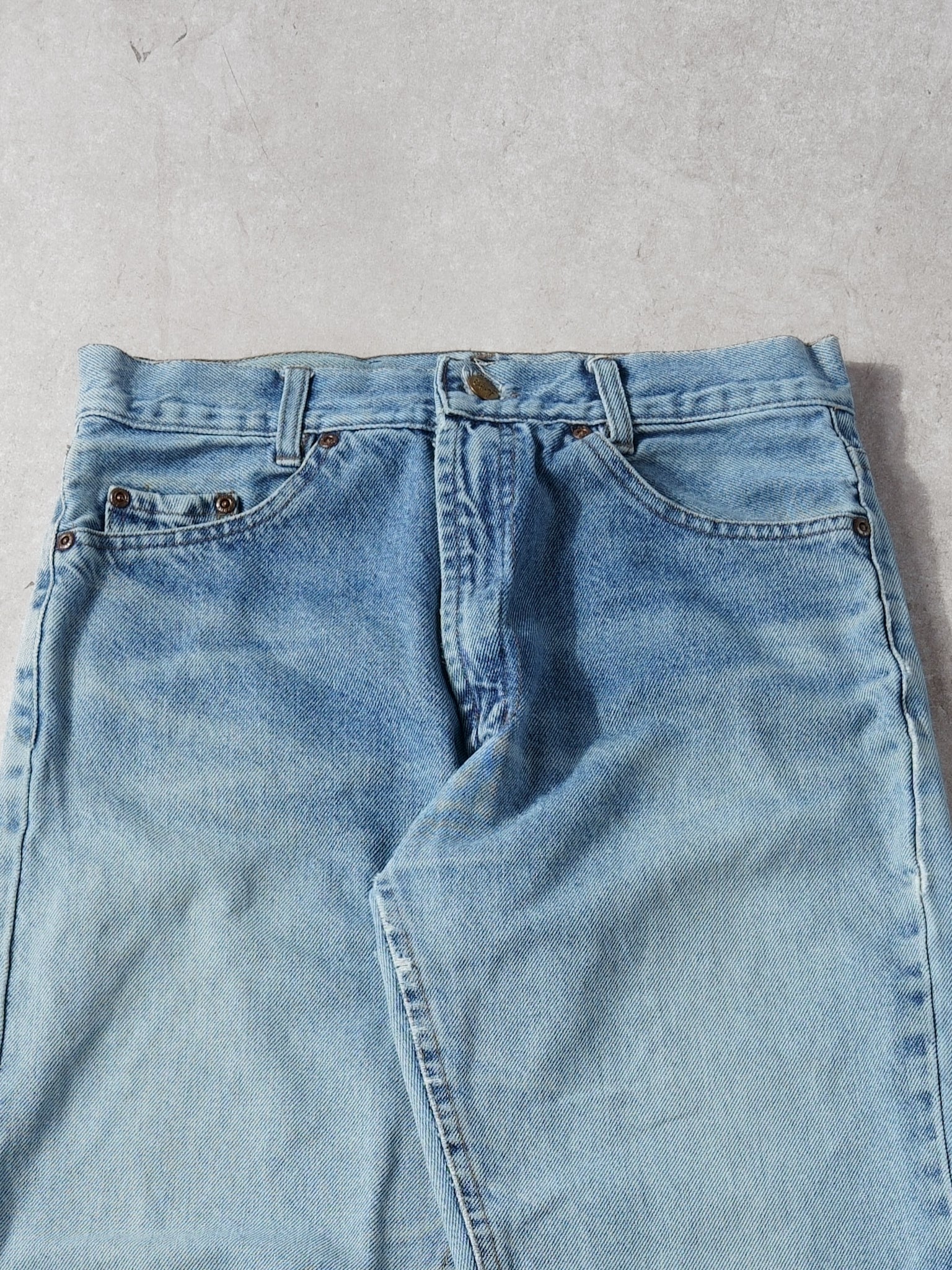 Vintage 90s Light Washed Blue Lee Denim Jeans (28x28)