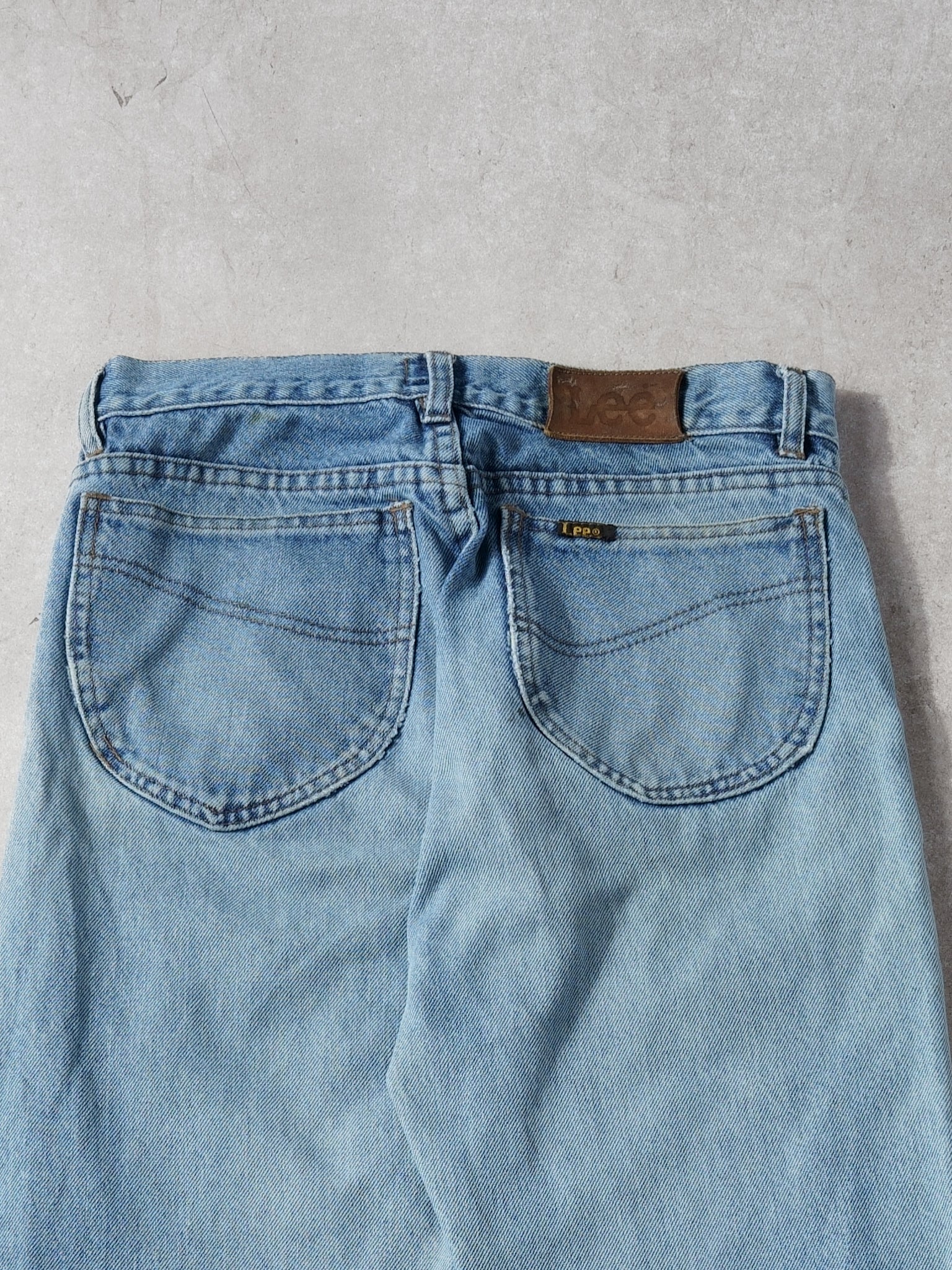 Vintage 90s Light Washed Blue Lee Denim Jeans (28x28)