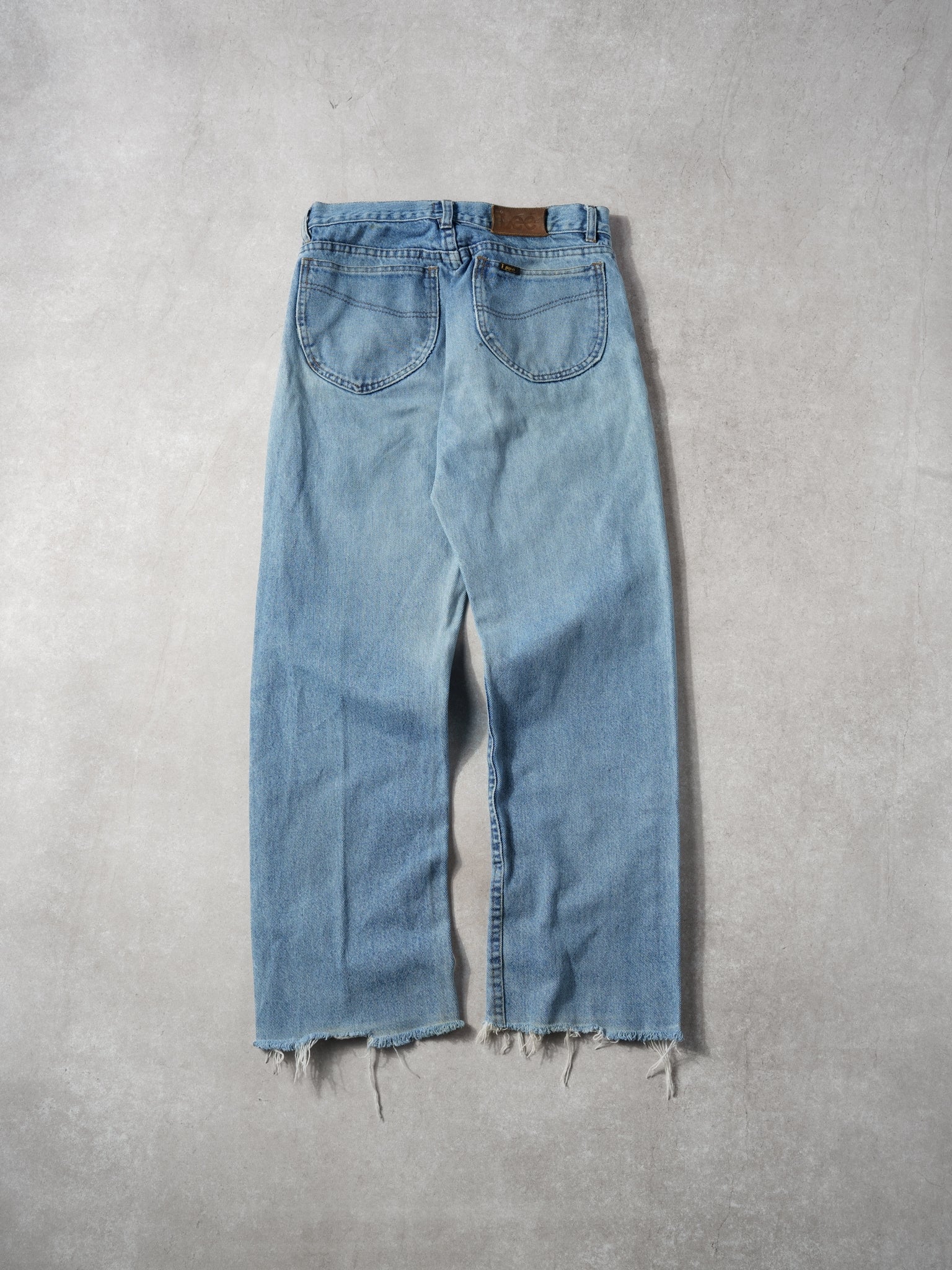 Vintage 90s Light Washed Blue Lee Denim Jeans (28x28)