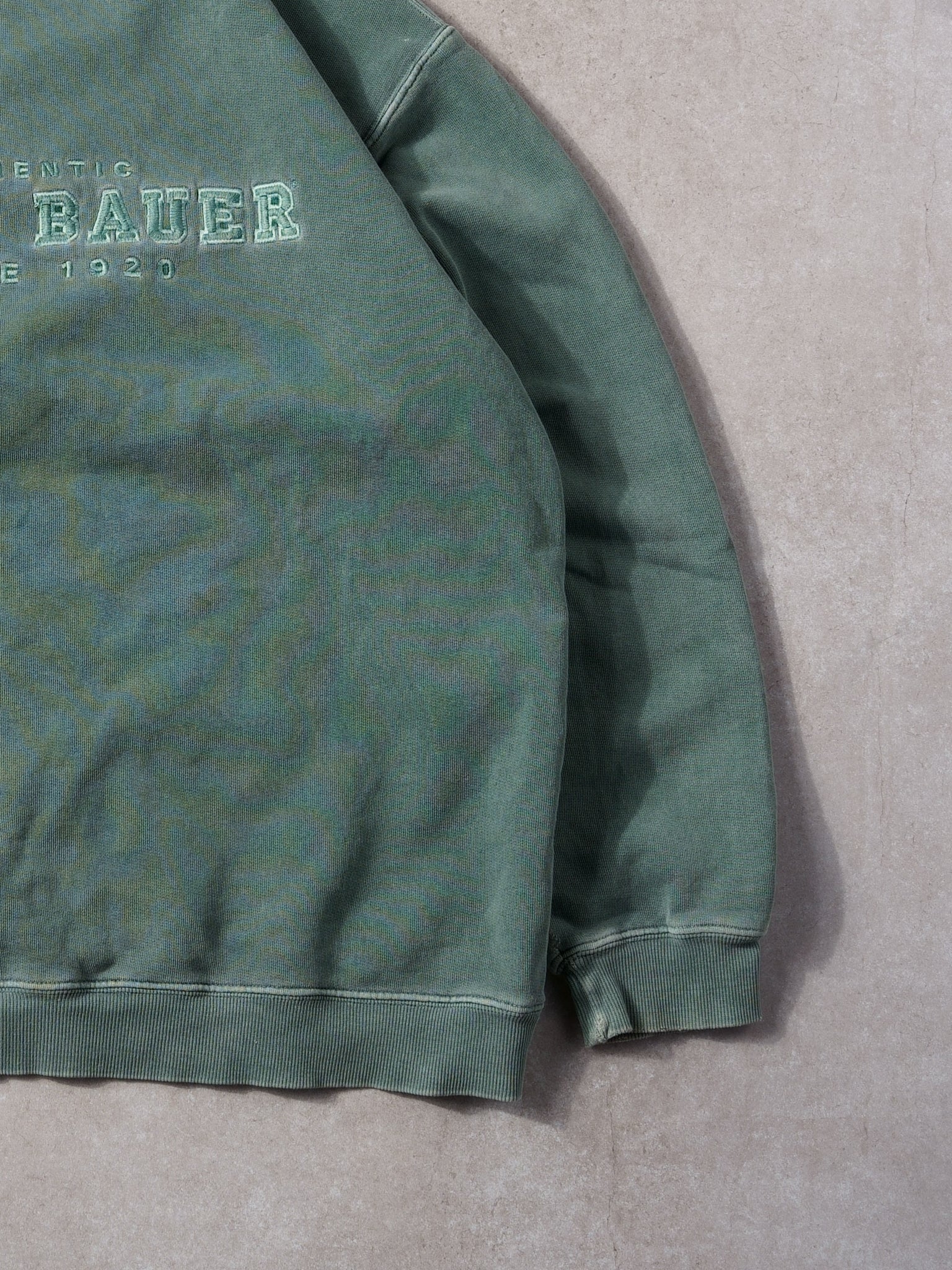 Vintage 90s Washed Green Eddie Bauer Crewneck (L)