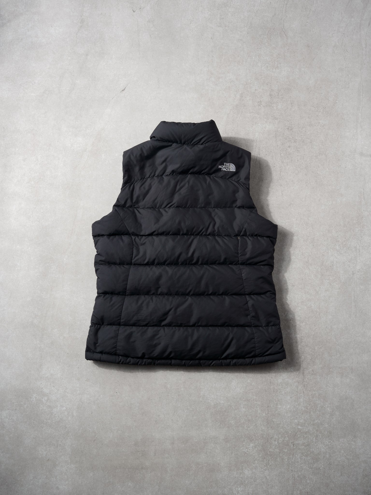 Vintage 90s Black Northface Puffer Vest 700 (S)