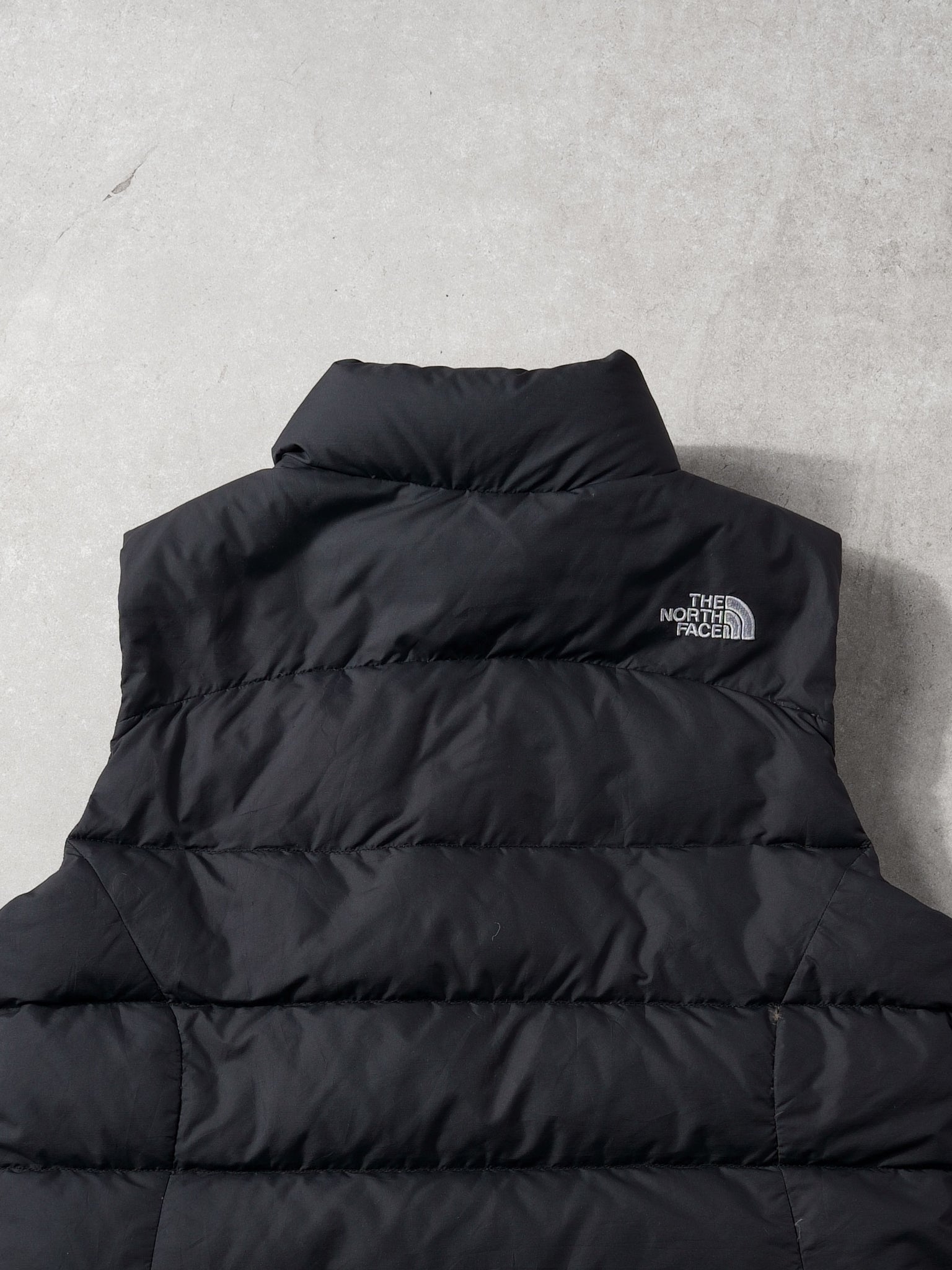 Vintage 90s Black Northface Puffer Vest 700 (S)