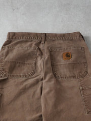 Vintage 90s Brown Carhartt Carpenter Pants (30x32)