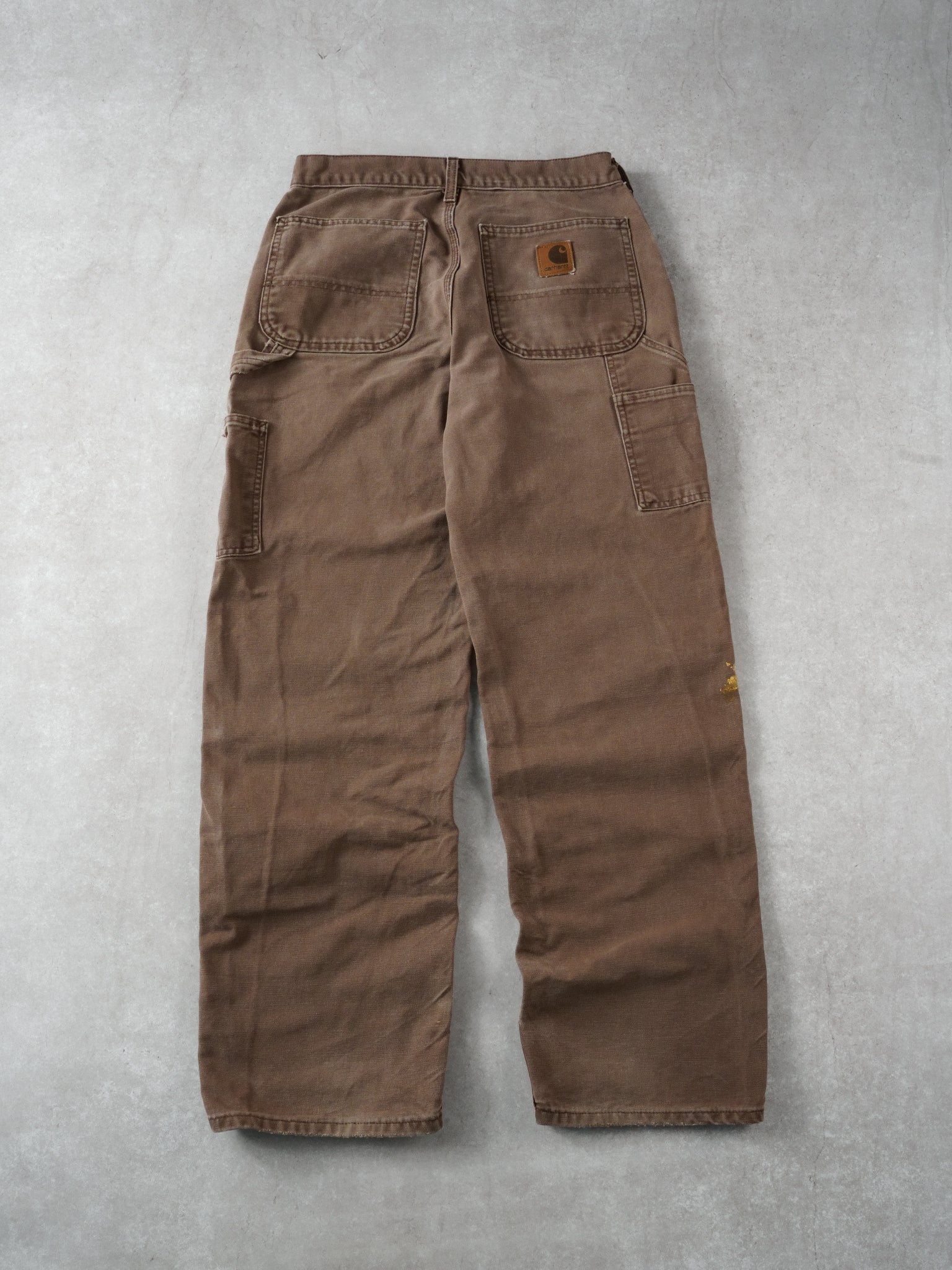 Vintage 90s Brown Carhartt Carpenter Pants (30x32)