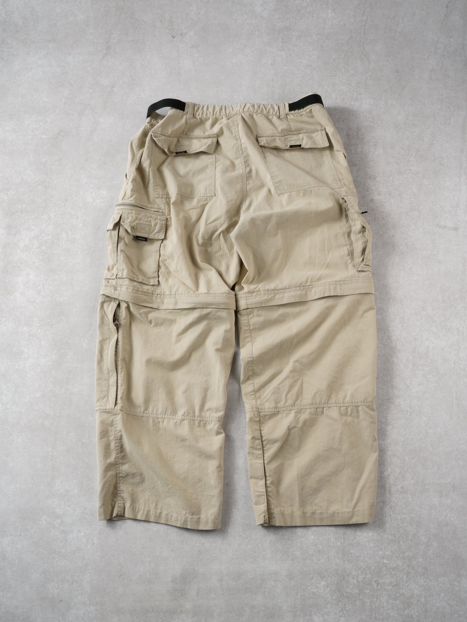 Vintage 90s Biege BC Clothing 2 in 1 Cargo Pants (34x27)