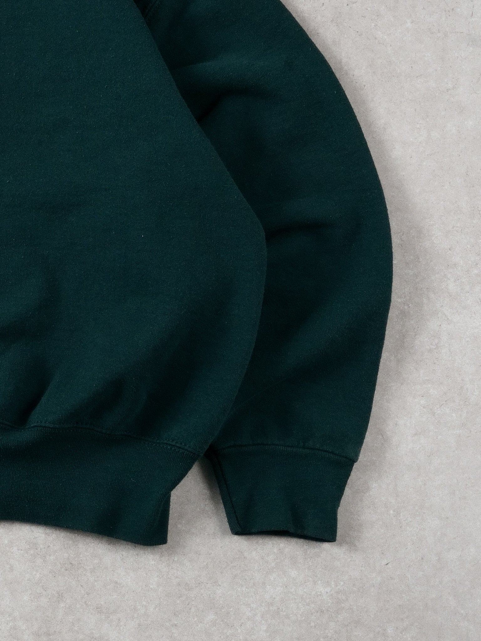 Vintage 90s Pine Green Pro Spirit Blank Crewneck (L)