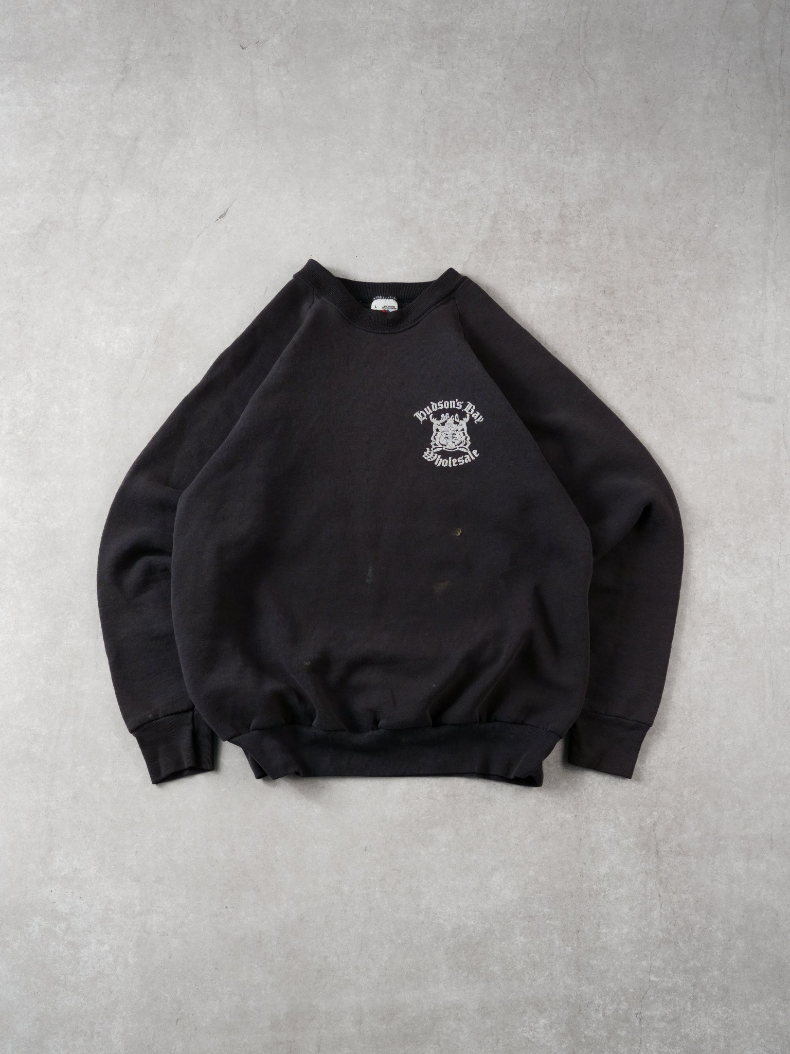 Vintage 90s Washed Hudson Bay Co Crewneck (M)