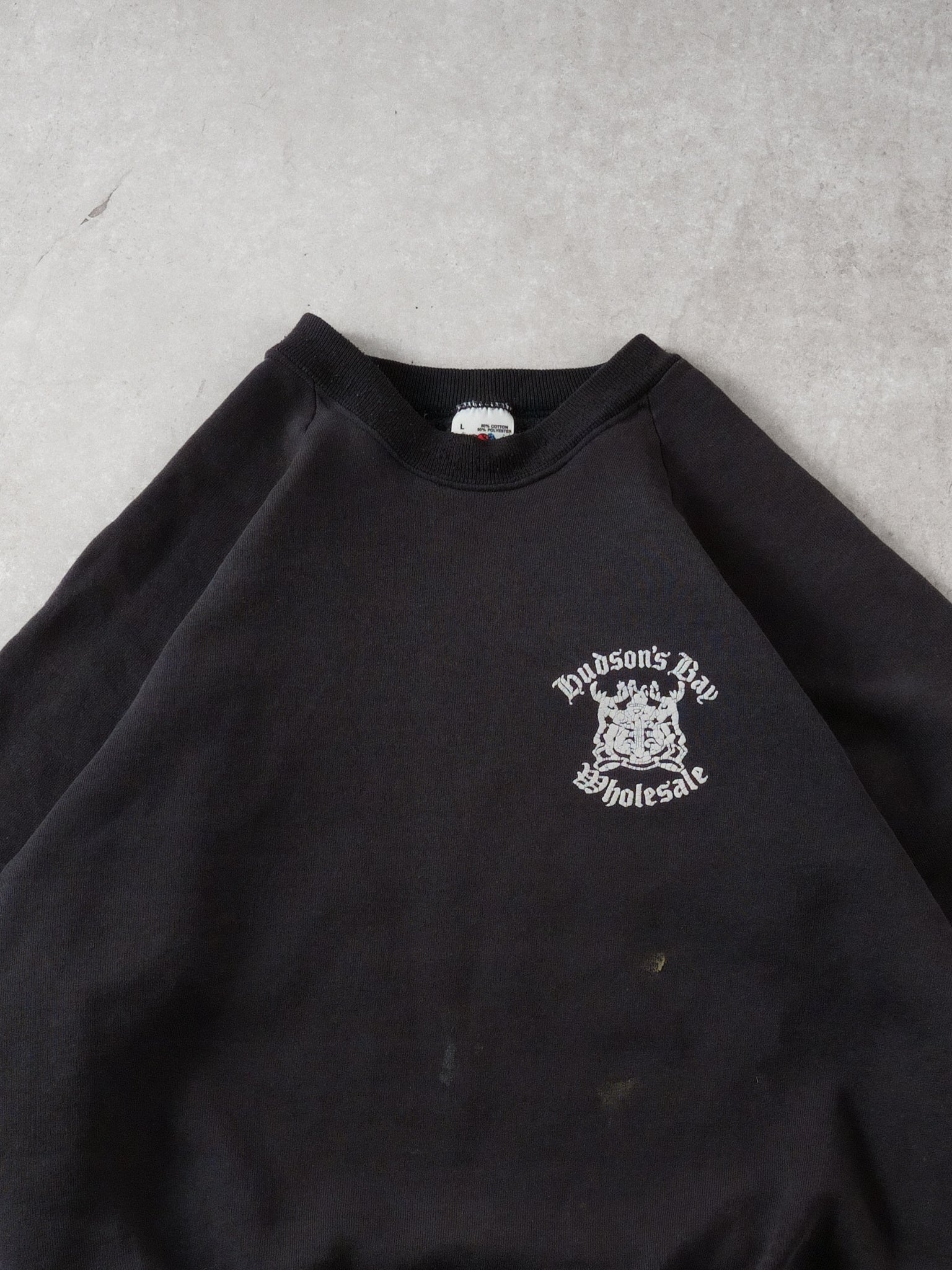 Vintage 90s Washed Hudson Bay Co Crewneck (M)