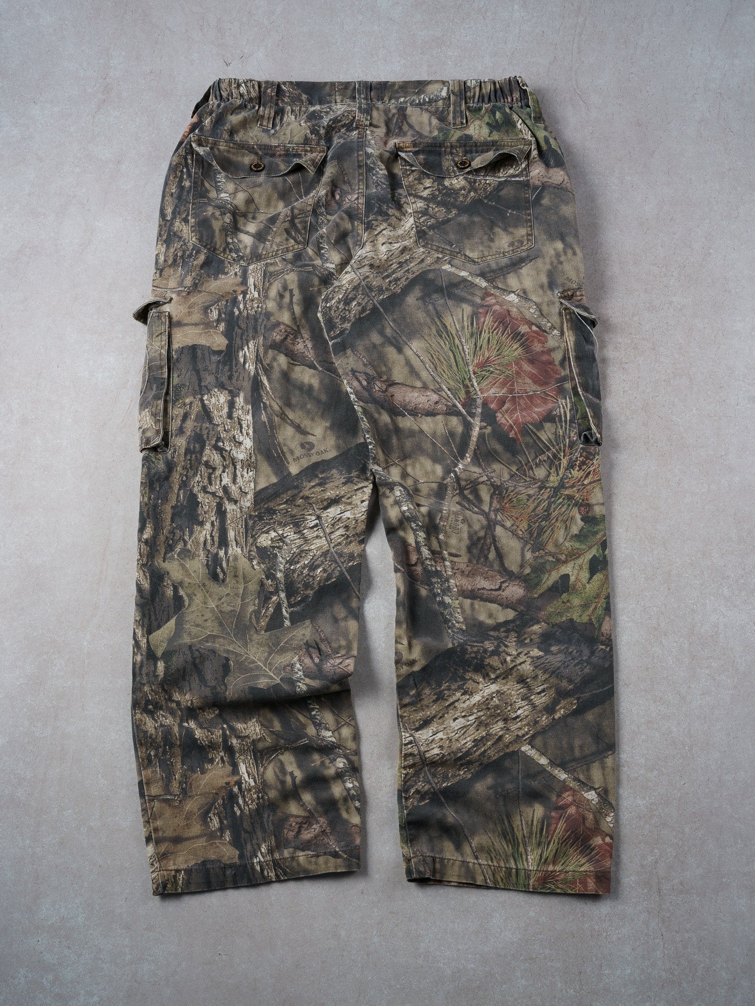 Vintage Y2k Green Realtree Camo Cargo Pants (34x31)